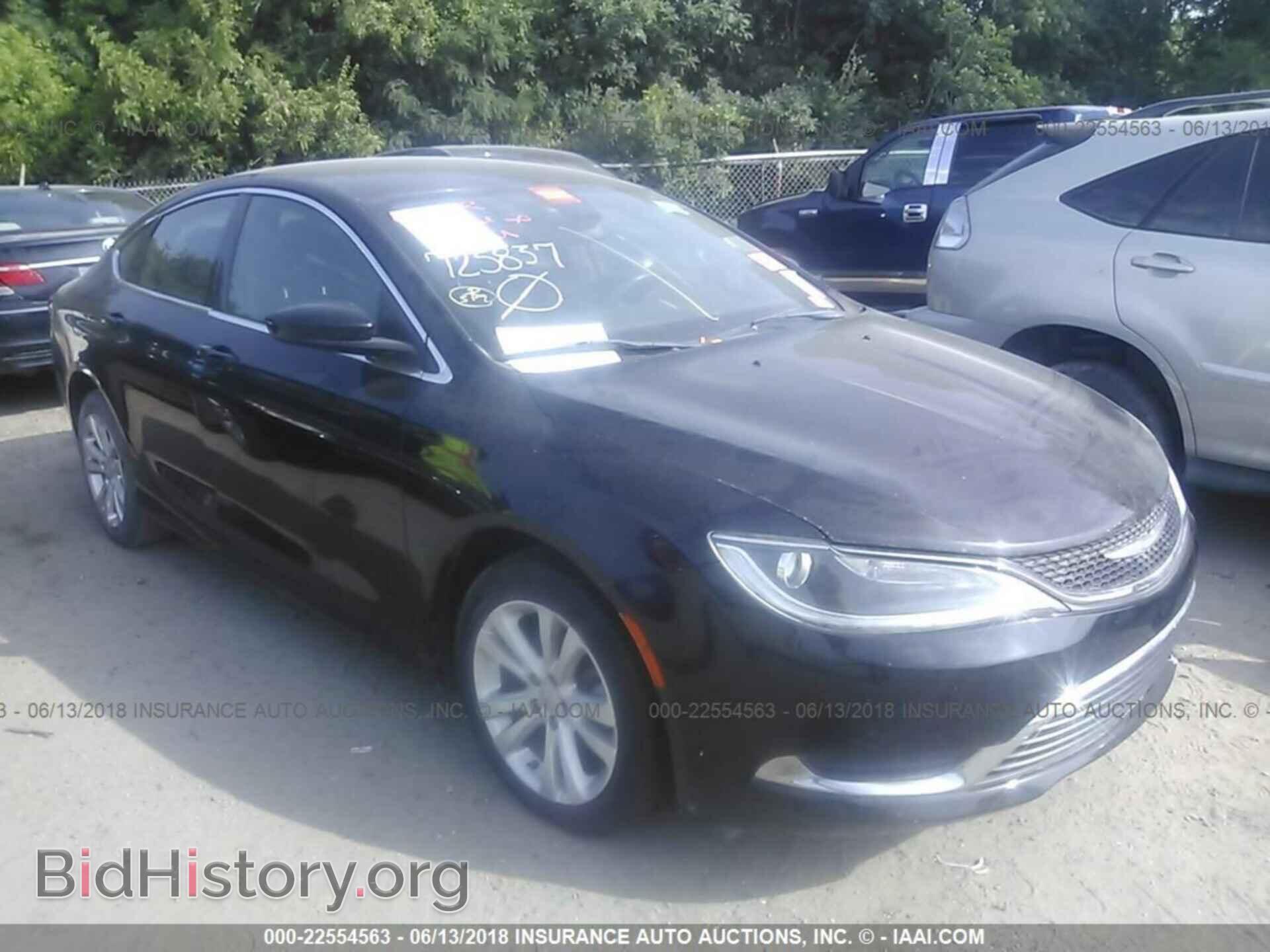 Фотография 1C3CCCABXFN725837 - Chrysler 200 2015