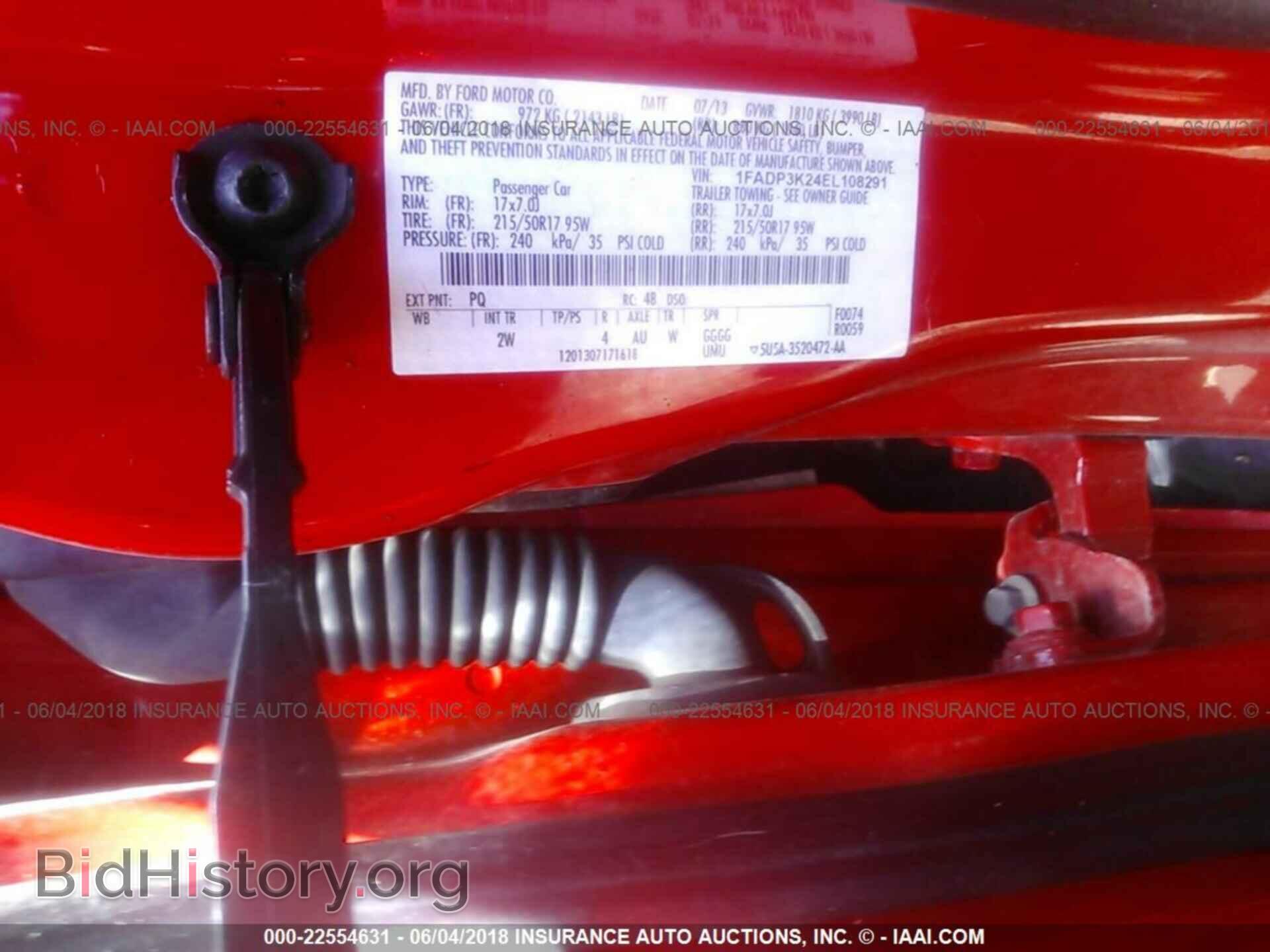 2014 Ford Focus - VIN: 1FADP3K24EL108291 - Фото 9