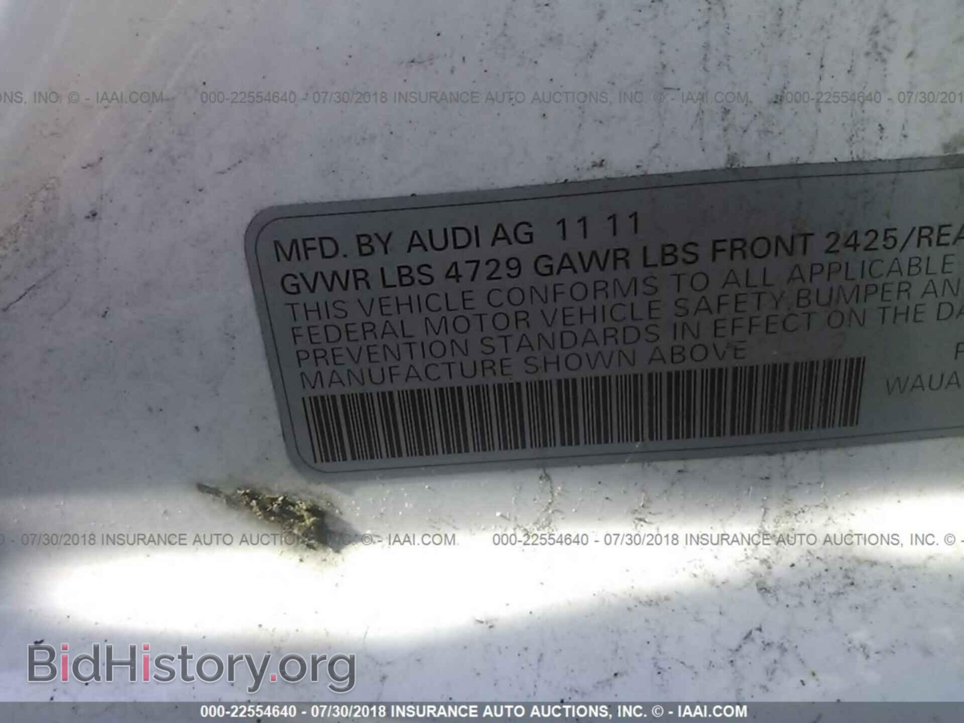 2012 Audi A4 - VIN: WAUAFAFL3CN015168 - Photo 9