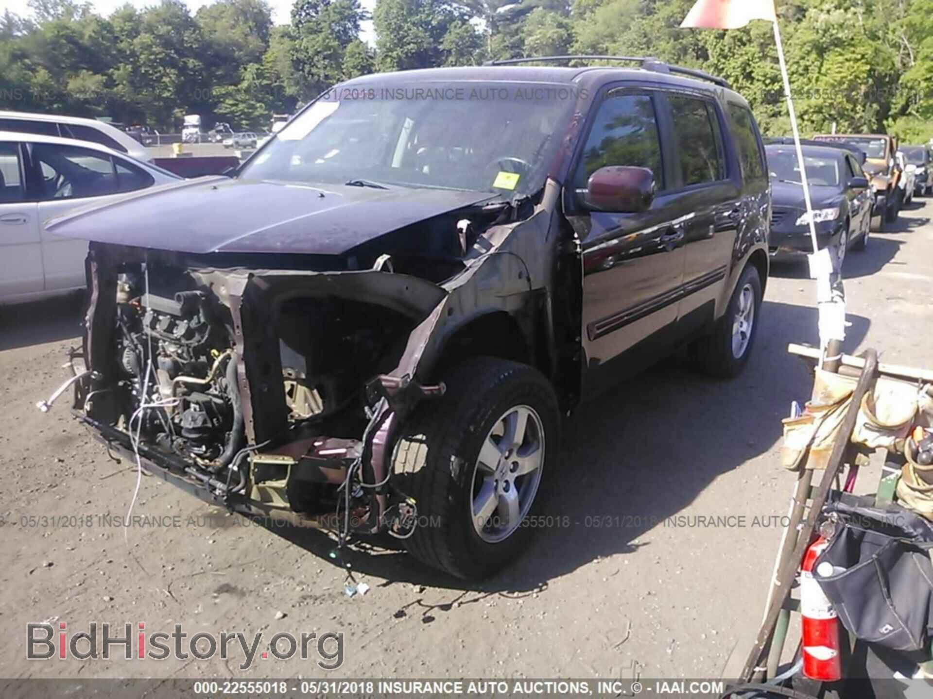 2011 Honda Pilot - VIN: 5FNYF4H58BB050786 - Фото 2