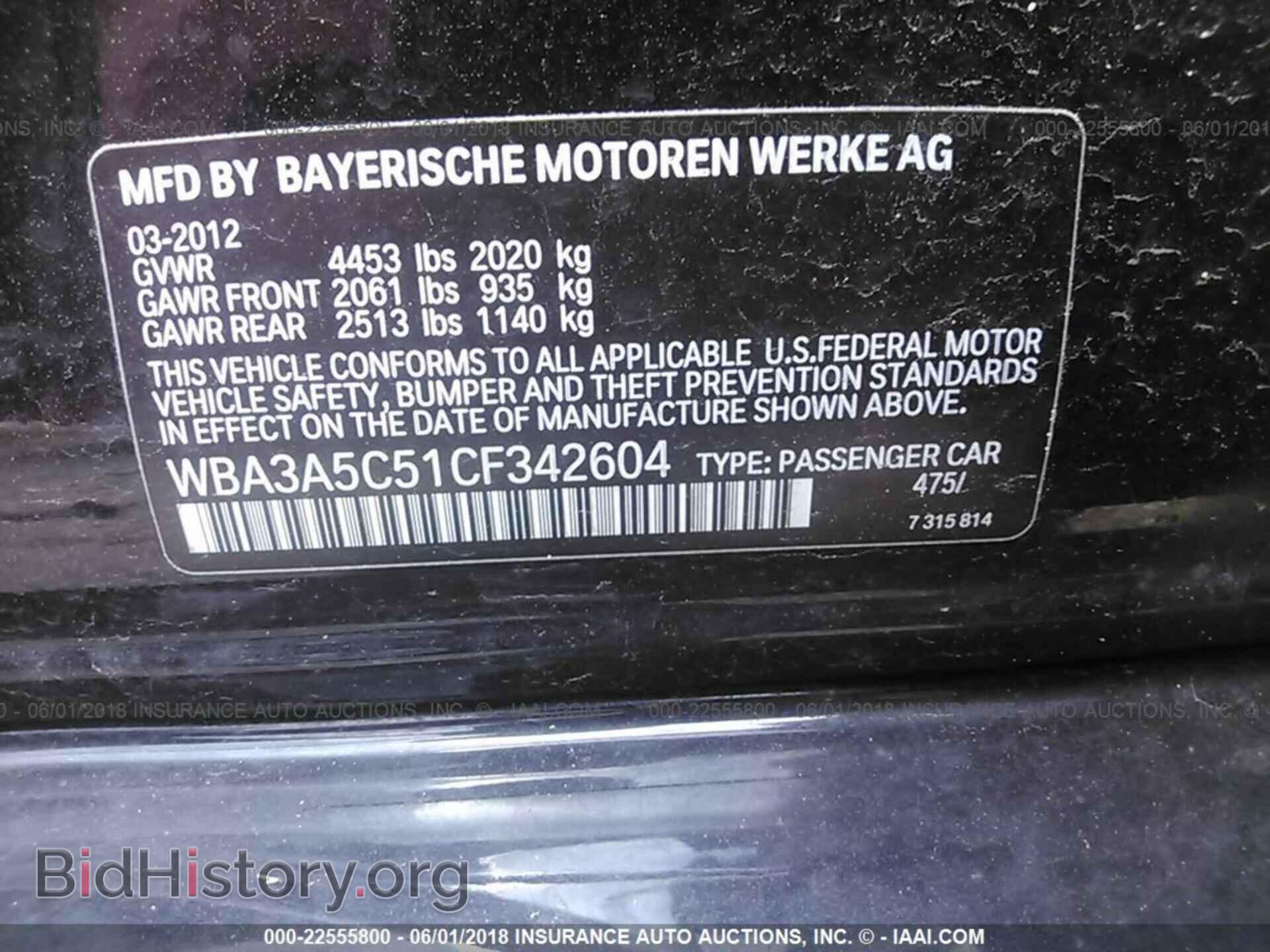 2012 Bmw 328 - VIN: WBA3A5C51CF342604 - Photo 9