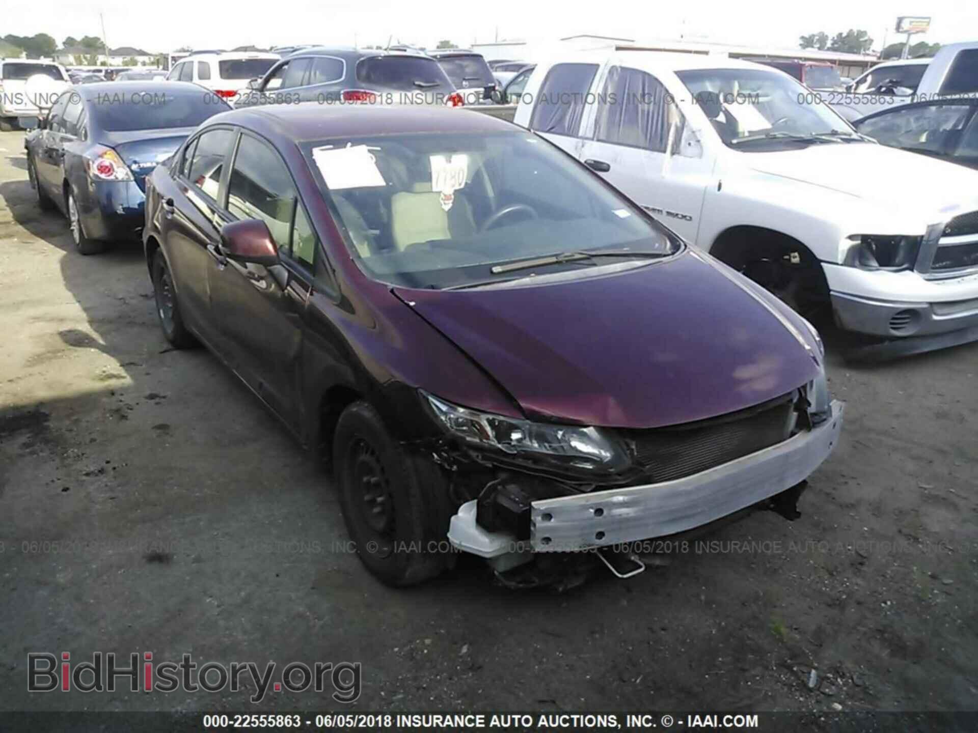 Фотография 2HGFB2F5XDH553454 - Honda Civic 2013