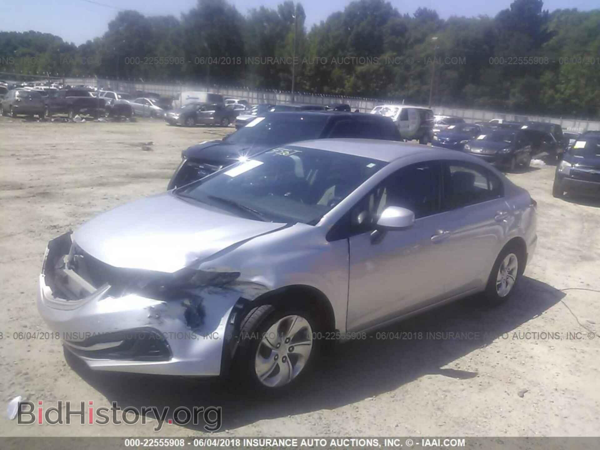 2013 Honda Civic - VIN: 19XFB2F51DE034366 - Фото 2