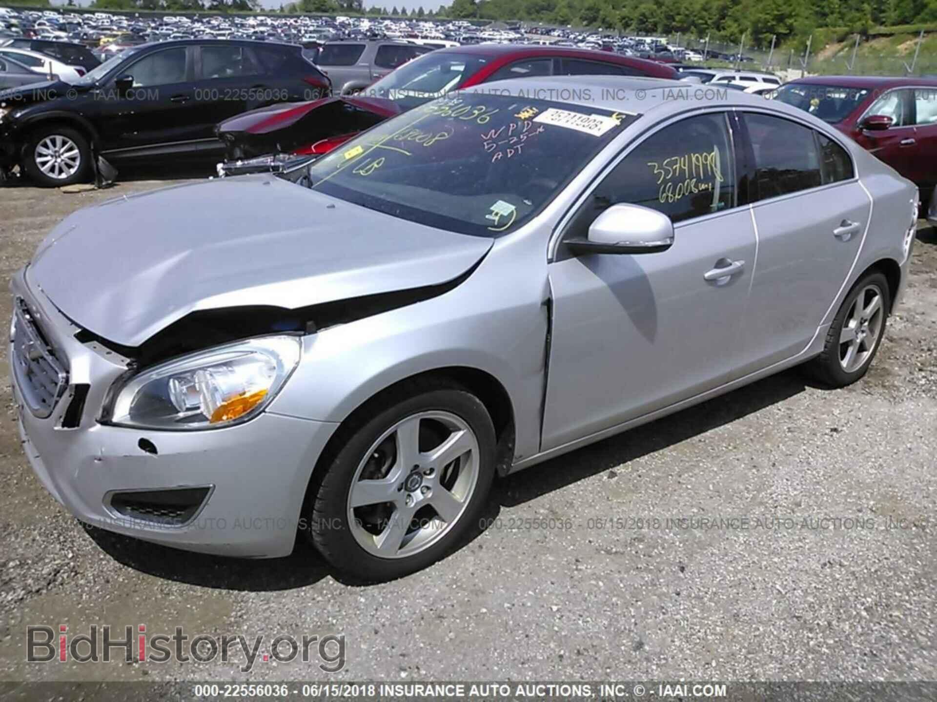 2012 Volvo S60 - VIN: YV1622FS2C2036476 - Фото 2