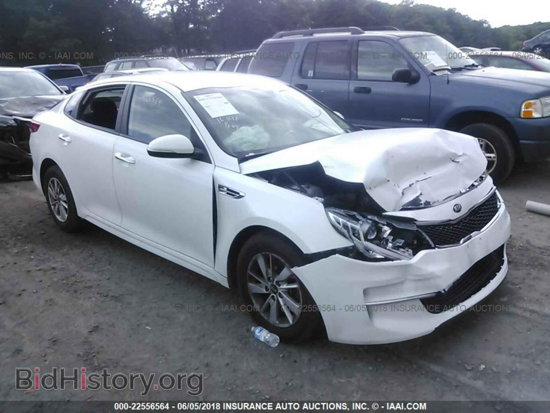 Фотография 5XXGT4L32GG110687 - Kia Optima 2016