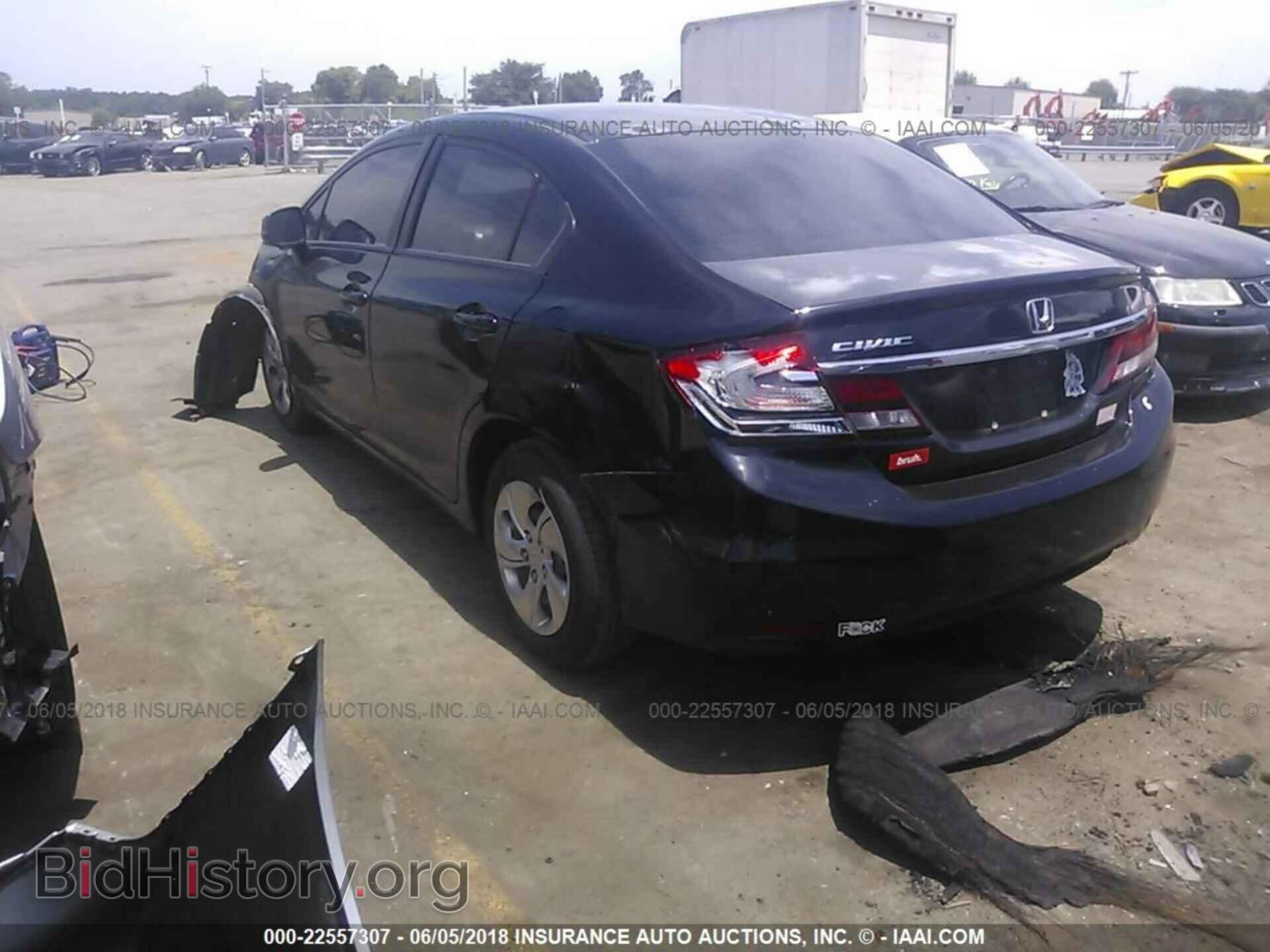 2013 HONDA CIVIC - VIN: 2HGFB2F52DH506595 - Фото 3