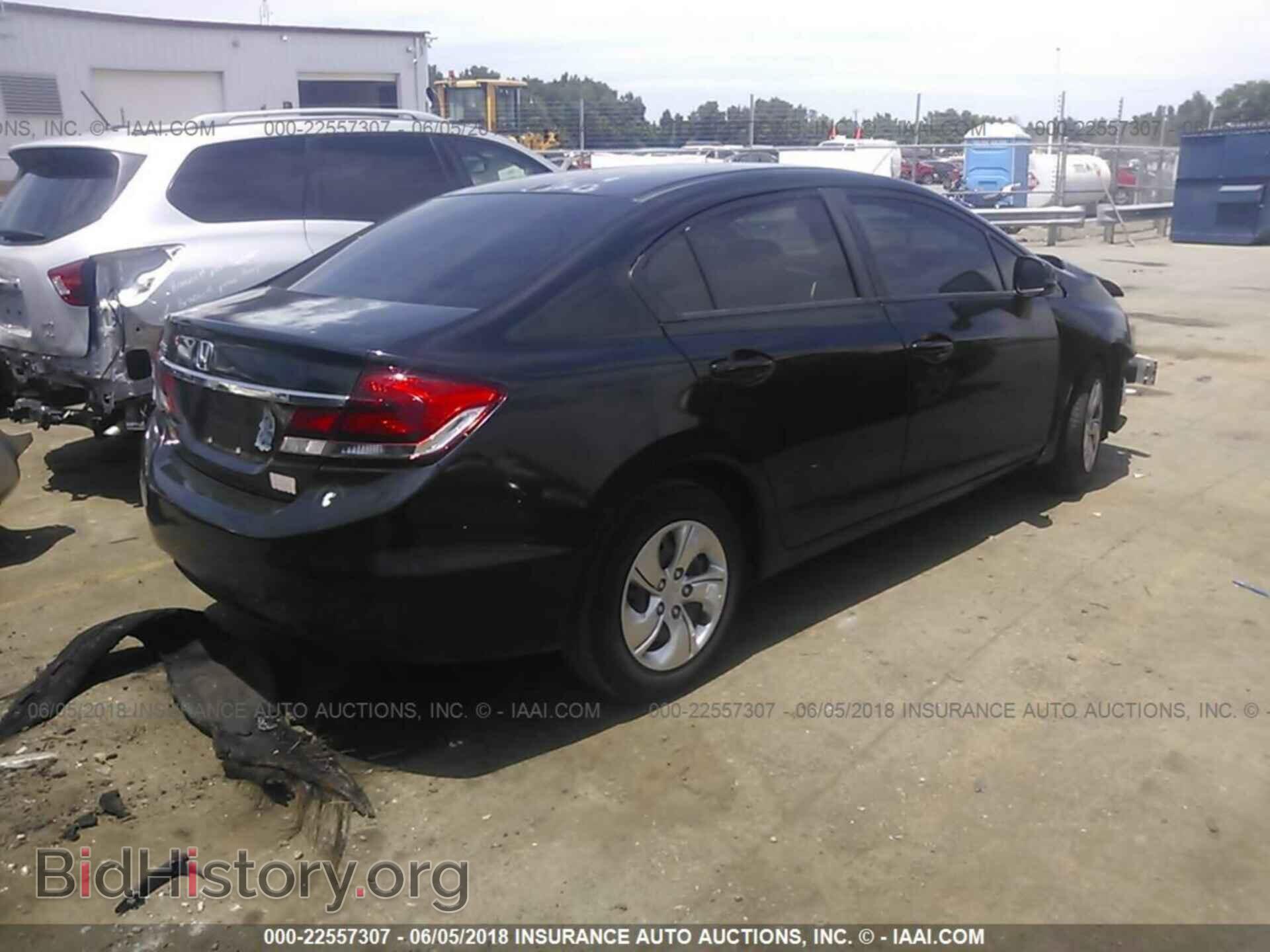 2013 HONDA CIVIC - VIN: 2HGFB2F52DH506595 - Фото 4