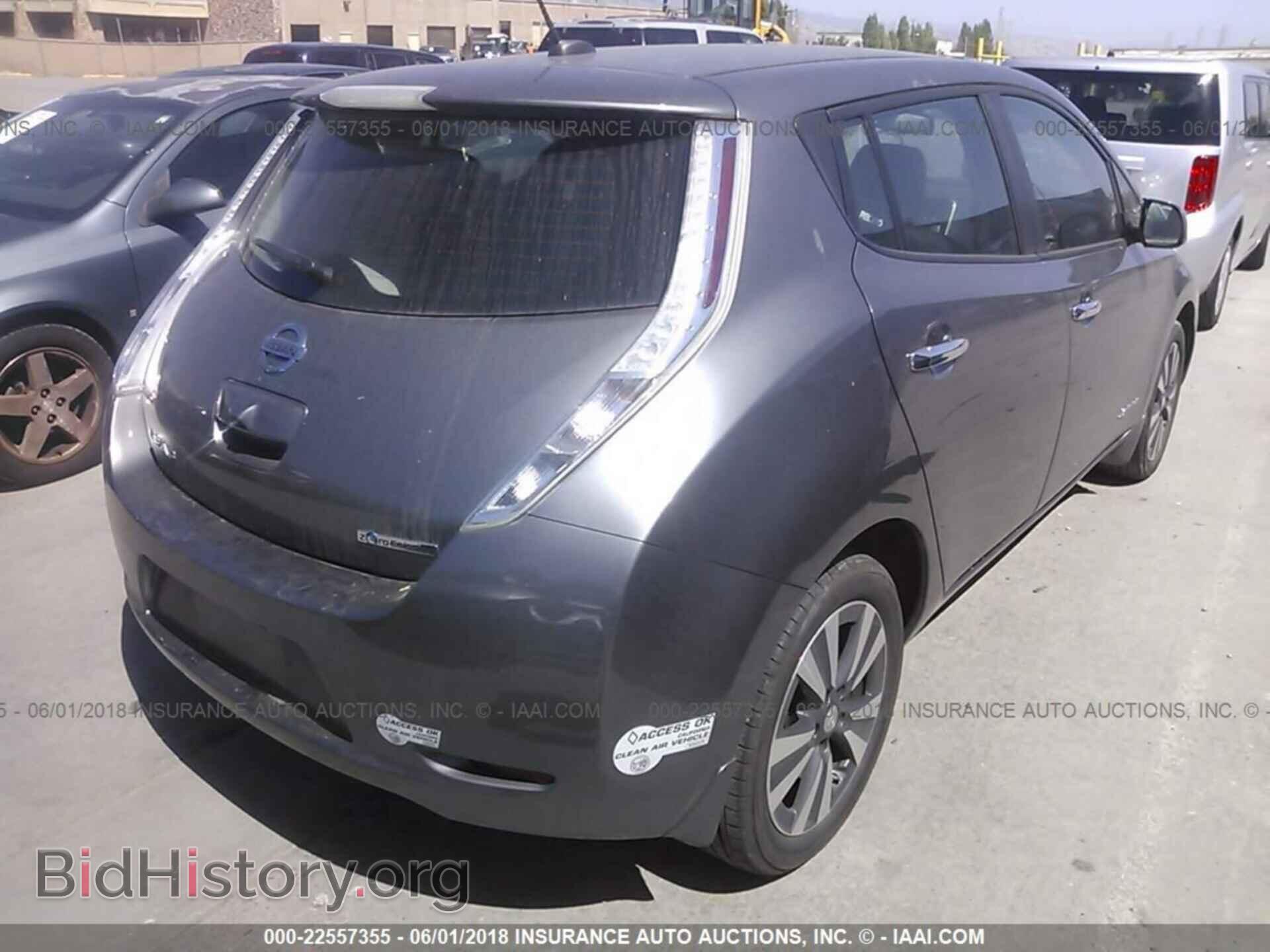 2015 Nissan Leaf - VIN: 1N4AZ0CP9FC332423 - Фото 4
