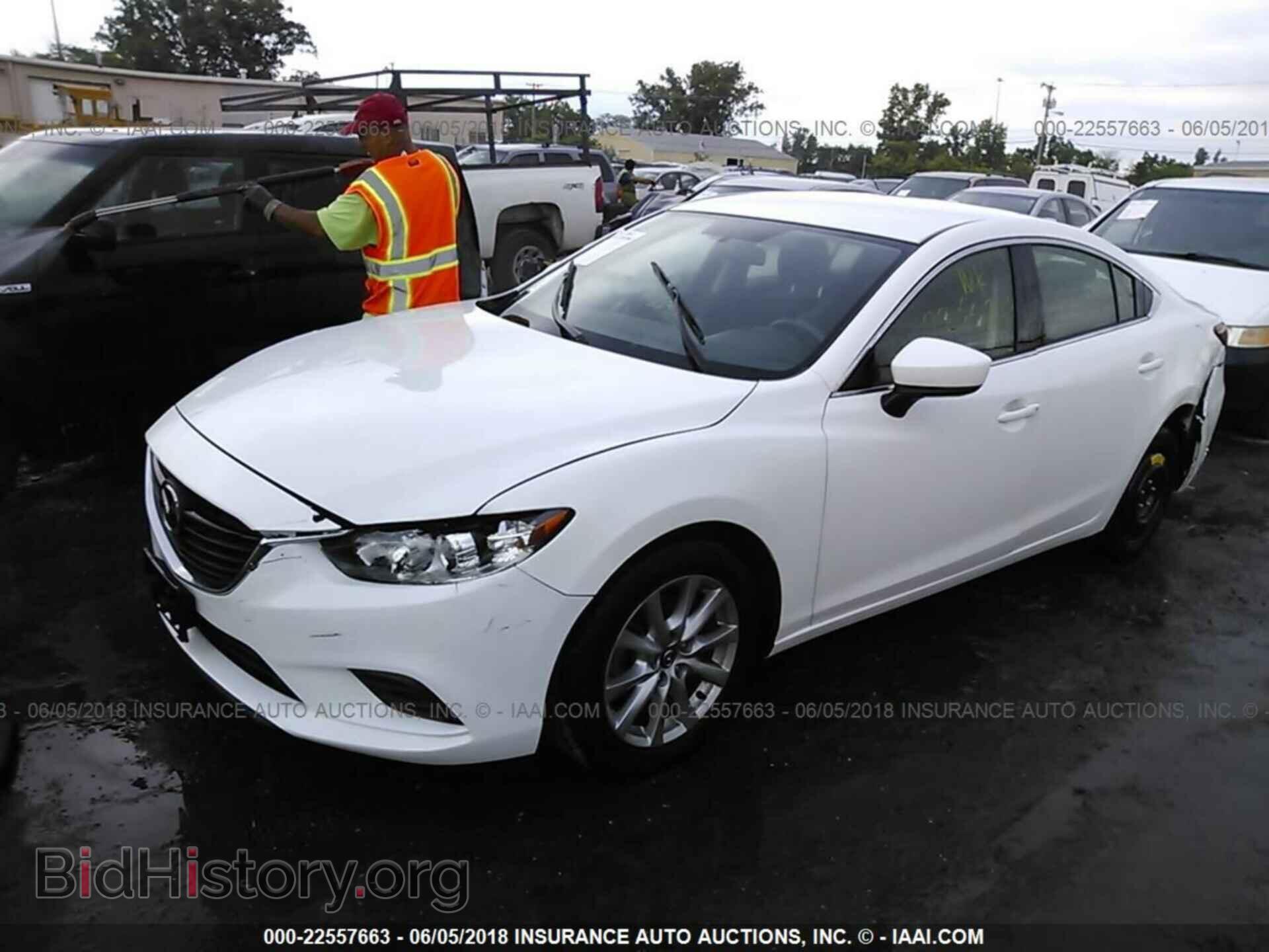 2017 Mazda 6 - VIN: JM1GL1U59H1100119 - Фото 2