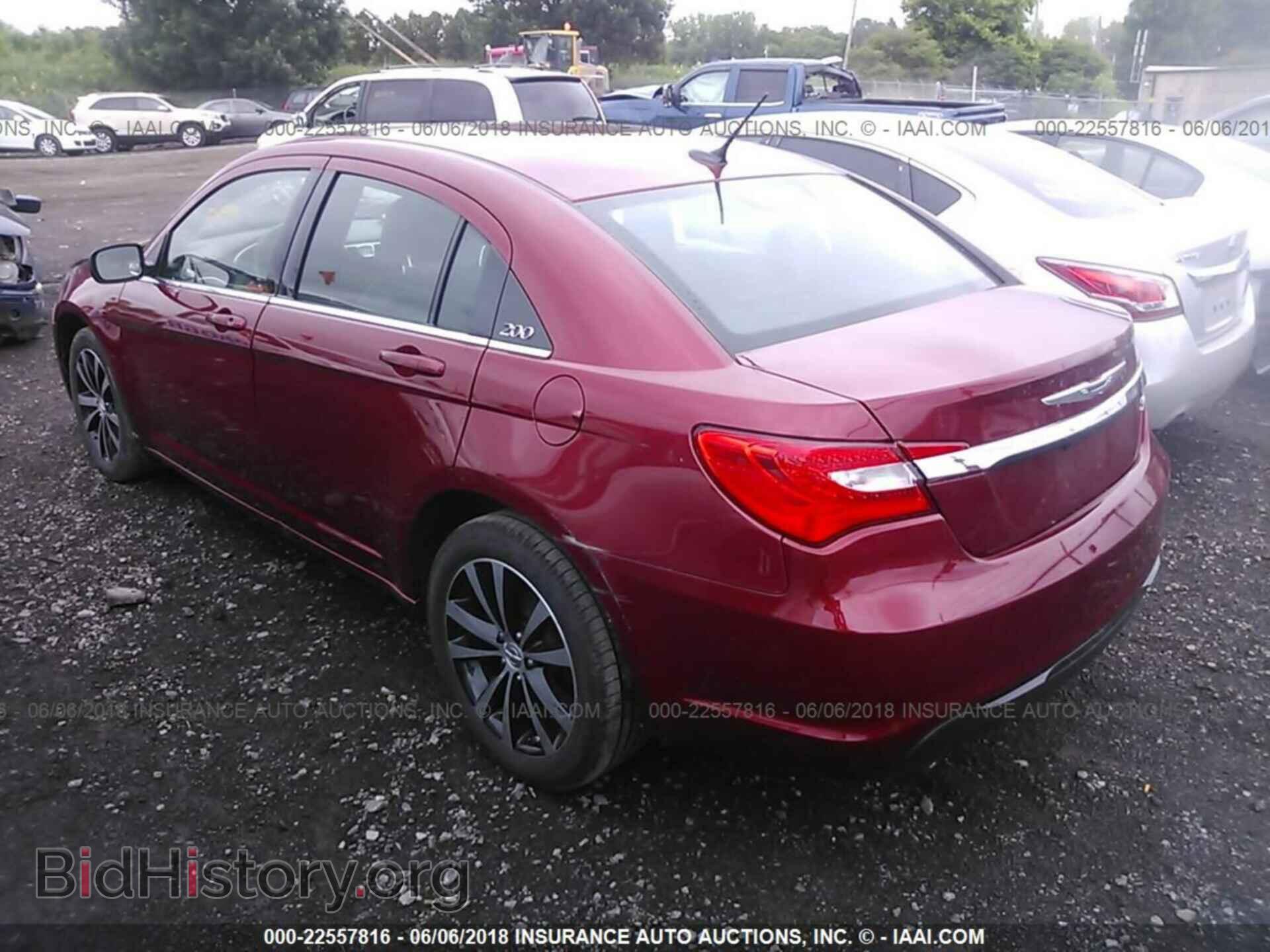 2013 Chrysler 200 - VIN: 1C3CCBCG9DN706664 - Photo 3