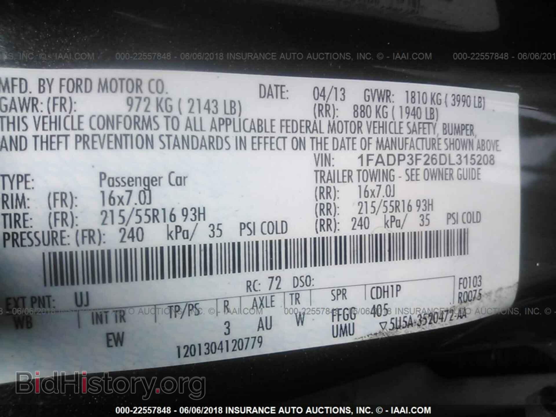 2013 Ford Focus - VIN: 1FADP3F26DL315208 - Photo 9