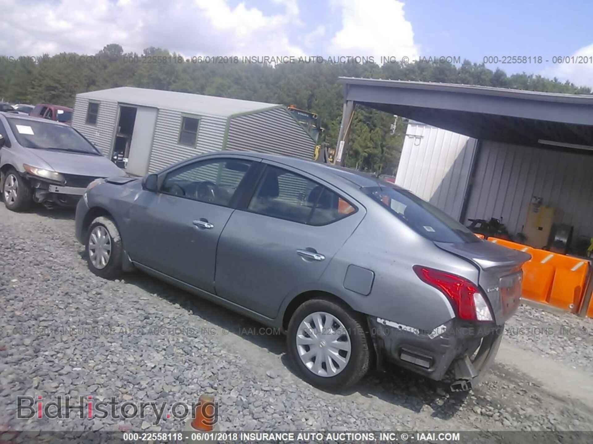 2012 Nissan Versa - VIN: 3N1CN7AP2CL847938 - Фото 3