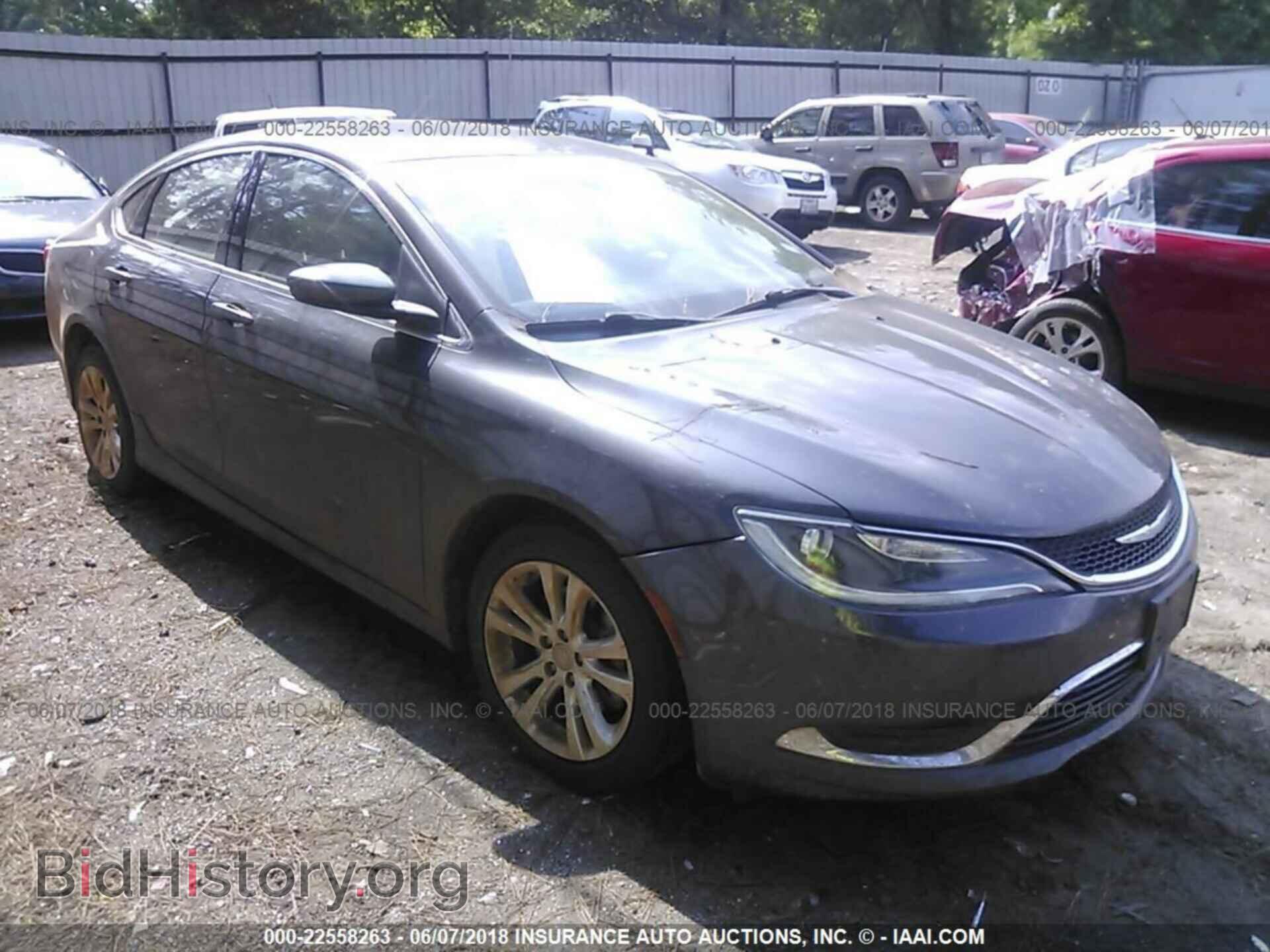 Photo 1C3CCCAB2FN747931 - Chrysler 200 2015