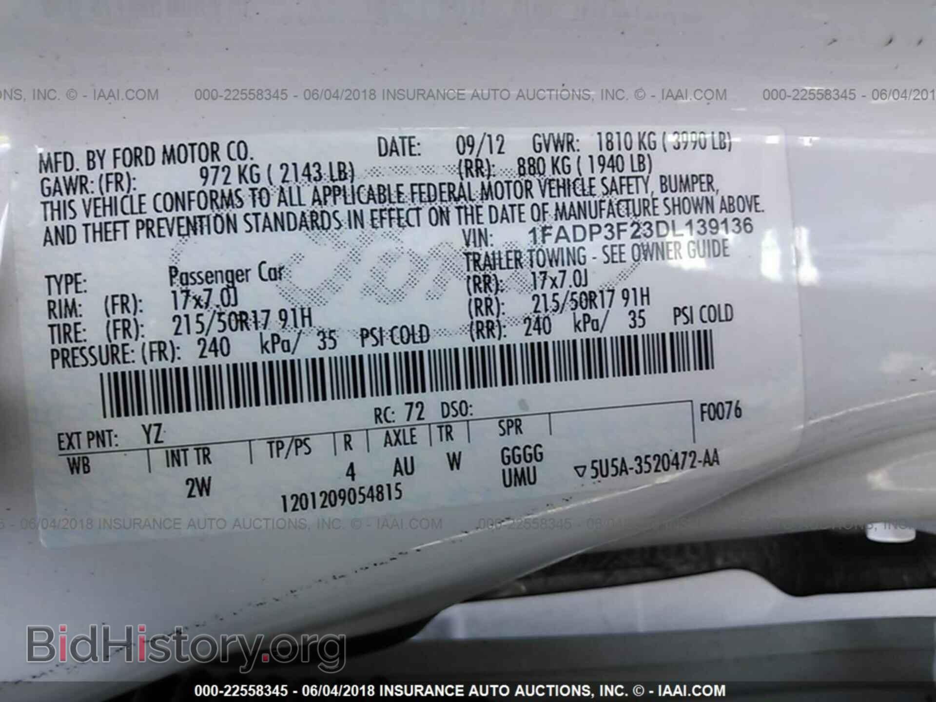 2013 Ford Focus - VIN: 1FADP3F23DL139136 - Photo 9