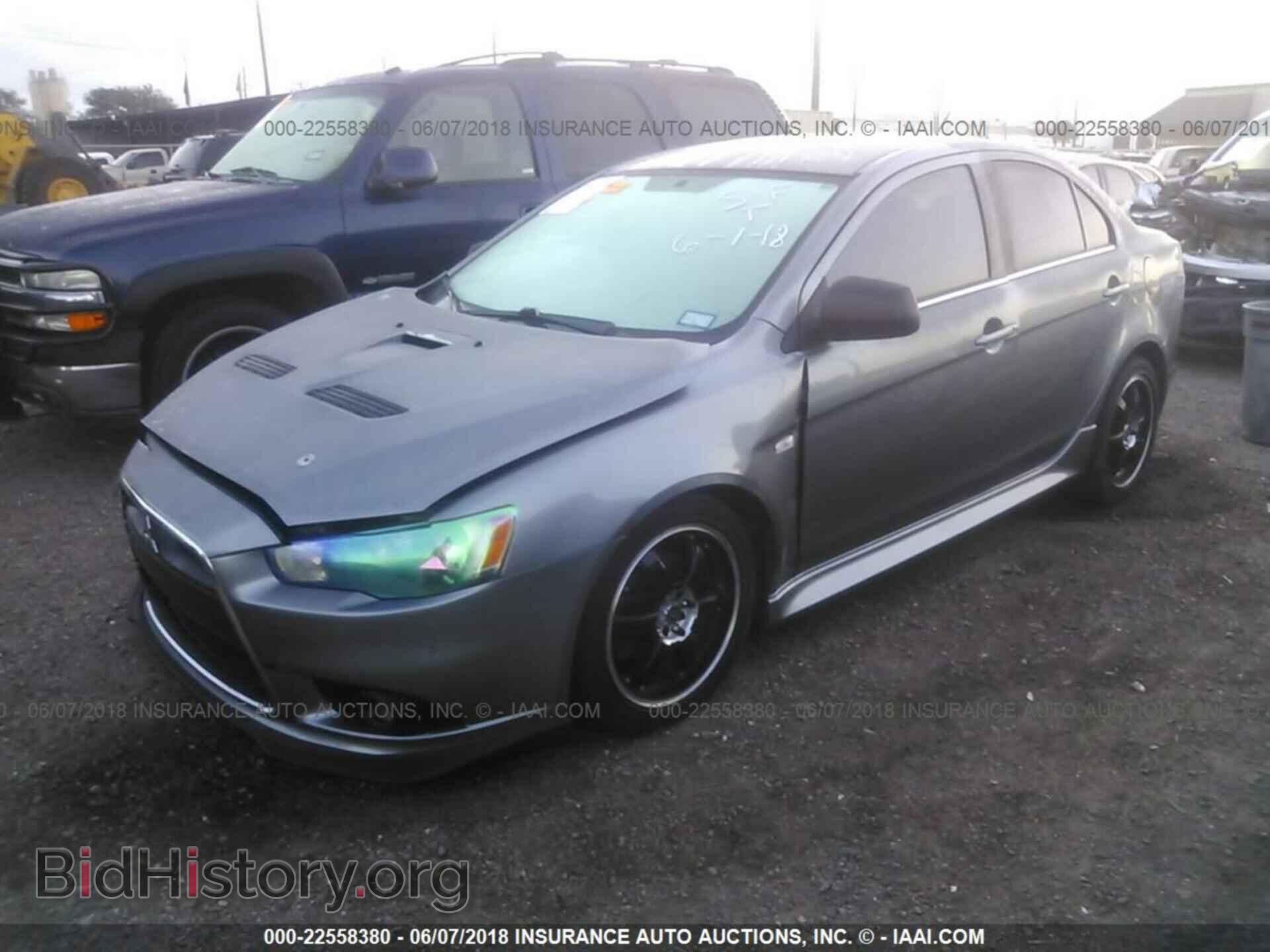 2012 Mitsubishi Lancer - VIN: JA32V6FV1CU031737 - Фото 2