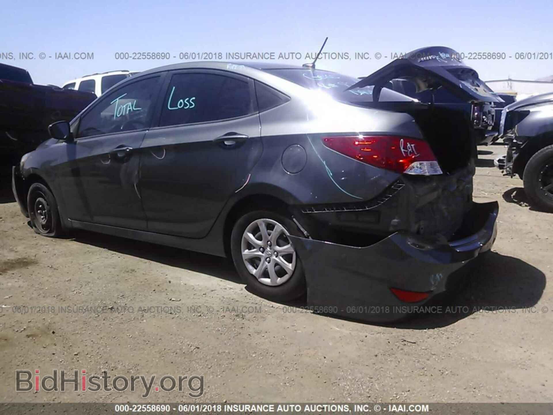 2012 HYUNDAI ACCENT - VIN: KMHCT4AE6CU220550 - Фото 3