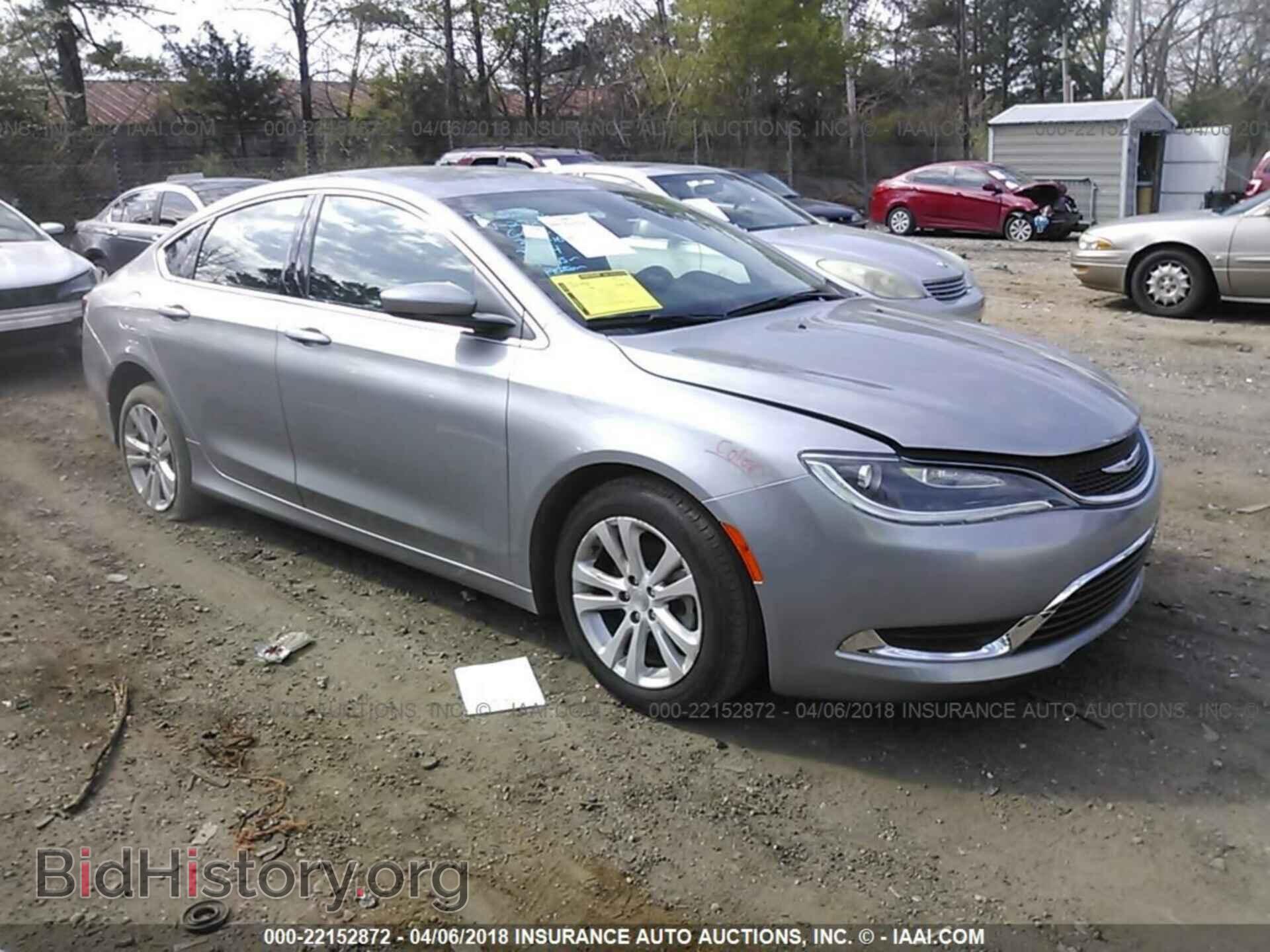 Photo 1C3CCCAB2FN652723 - CHRYSLER 200 2015