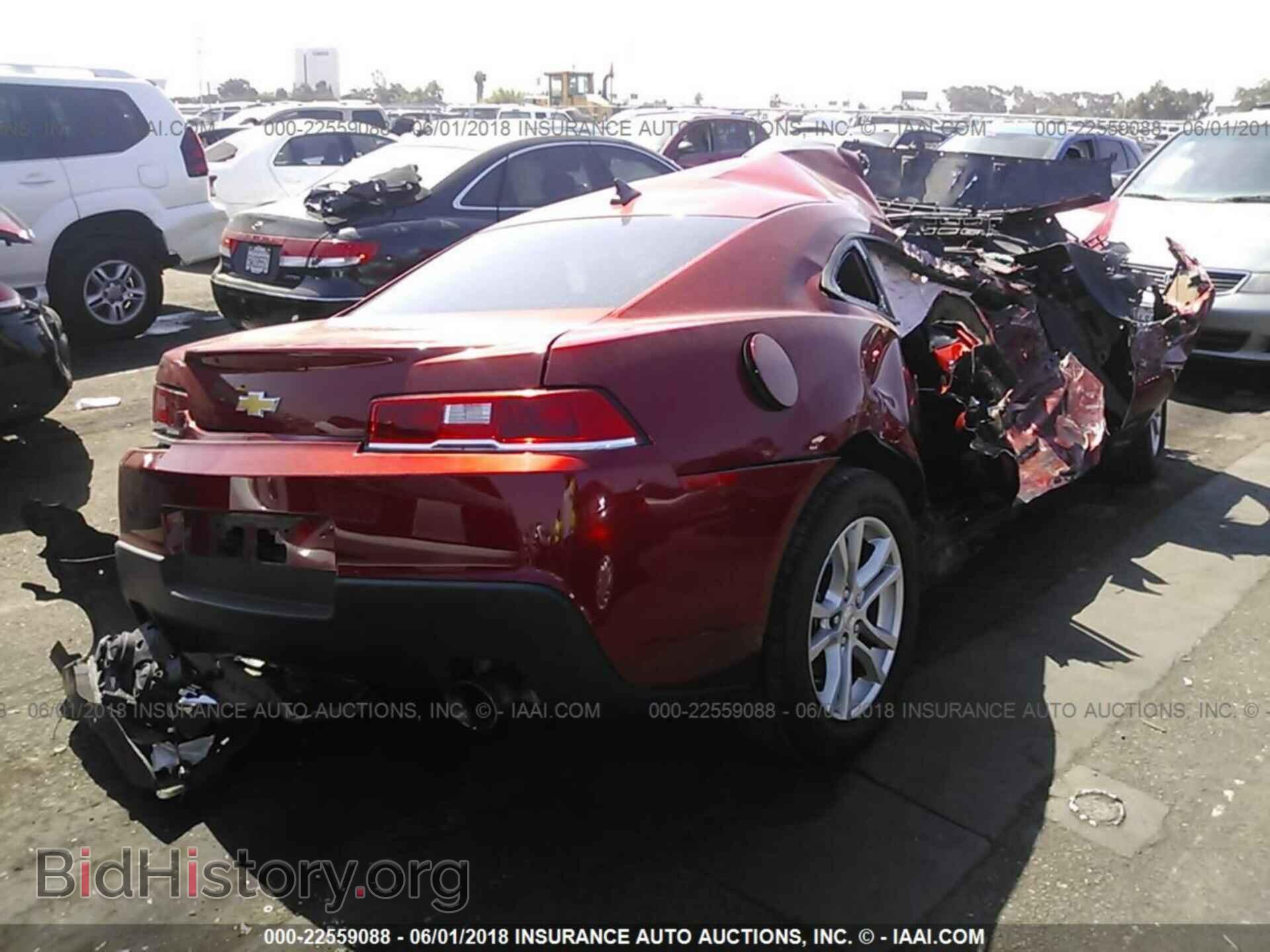 2014 Chevrolet Camaro - VIN: 2G1FA1E33E9266120 - Фото 4