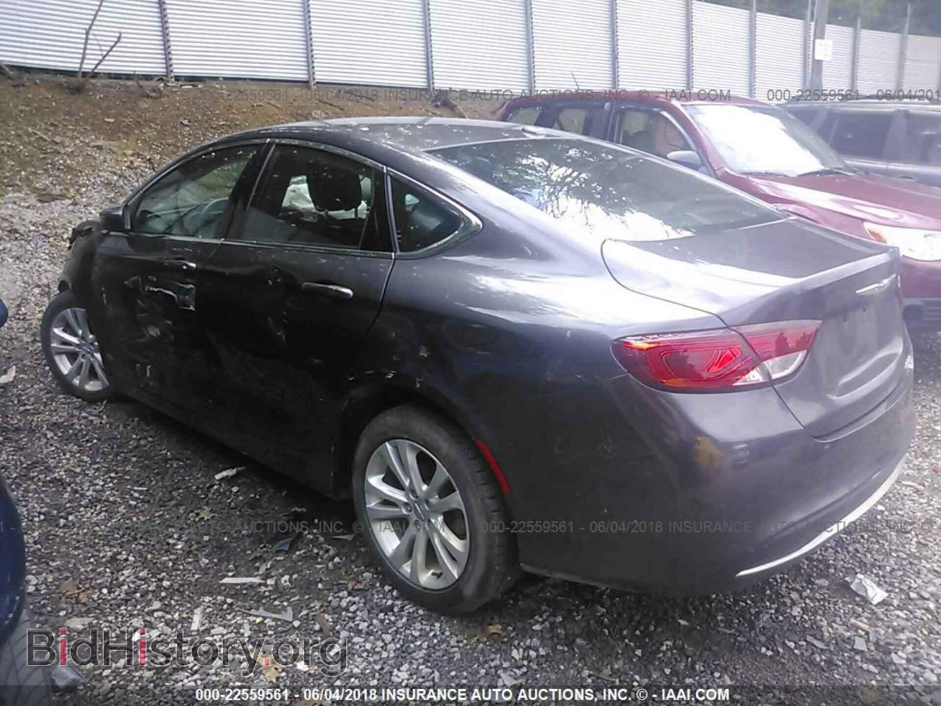 2015 Chrysler 200 - VIN: 1C3CCCAB2FN558714 - Фото 3