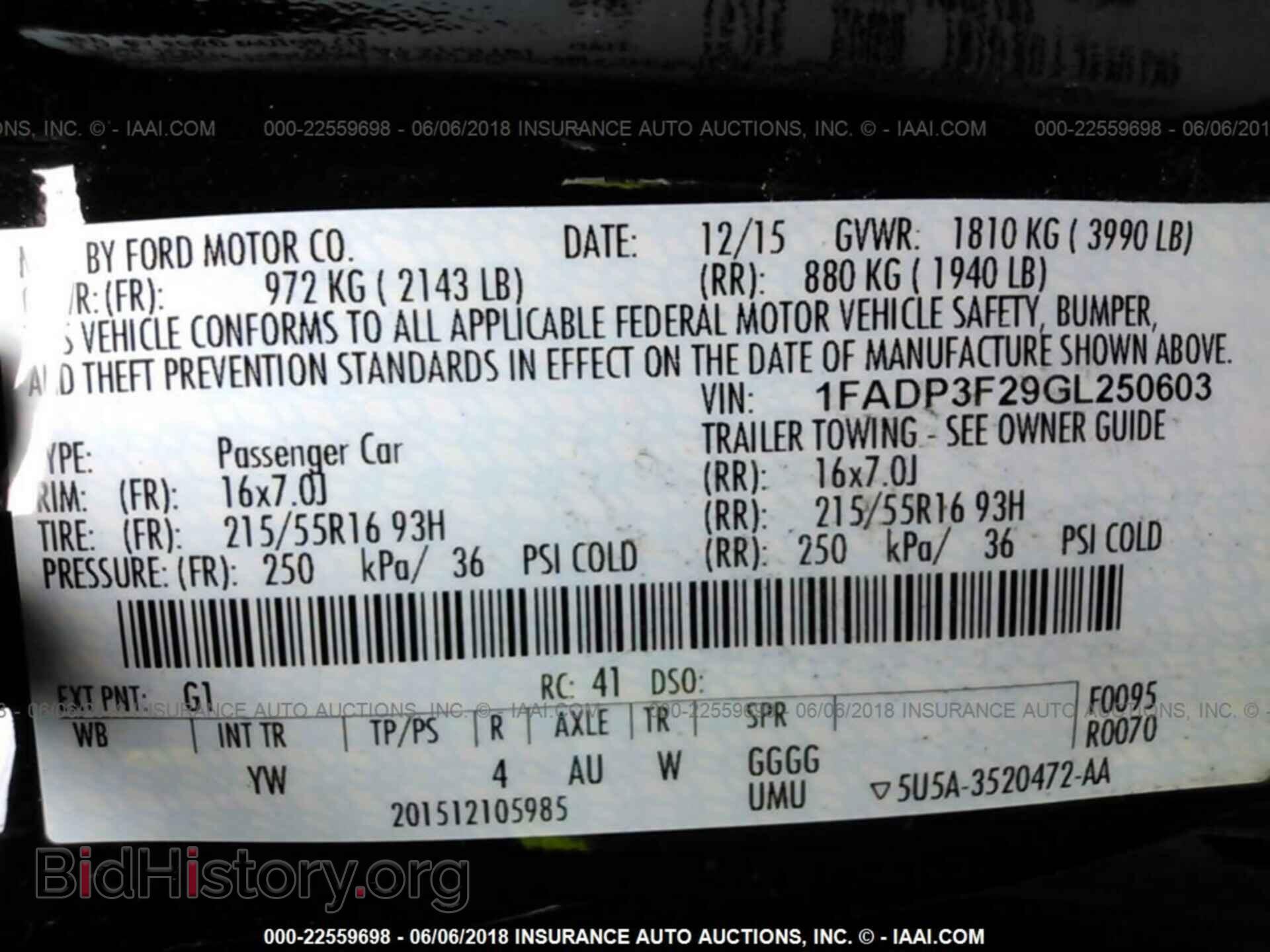 2016 Ford Focus - VIN: 1FADP3F29GL250603 - Photo 9