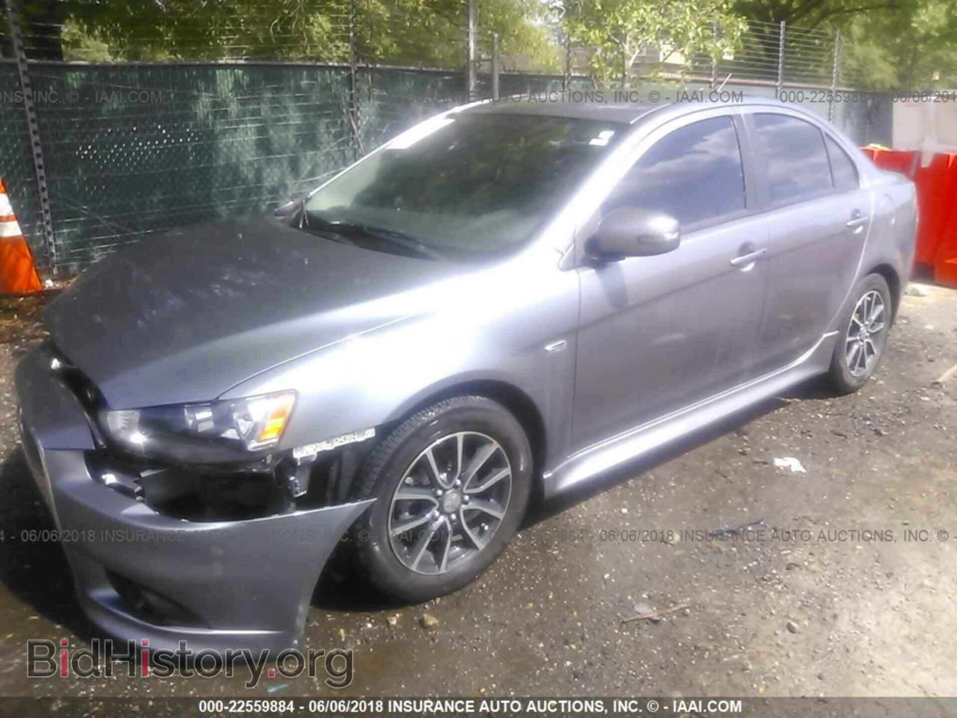 2015 Mitsubishi Lancer - VIN: JA32V2FW3FU026500 - Фото 2