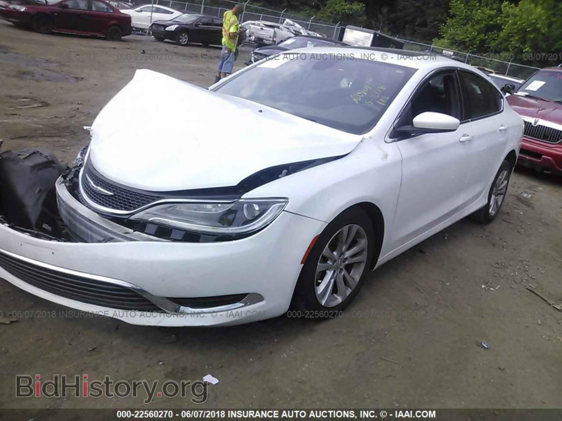 2016 Chrysler 200 - VIN: 1C3CCCAB9GN143682 - Фото 2