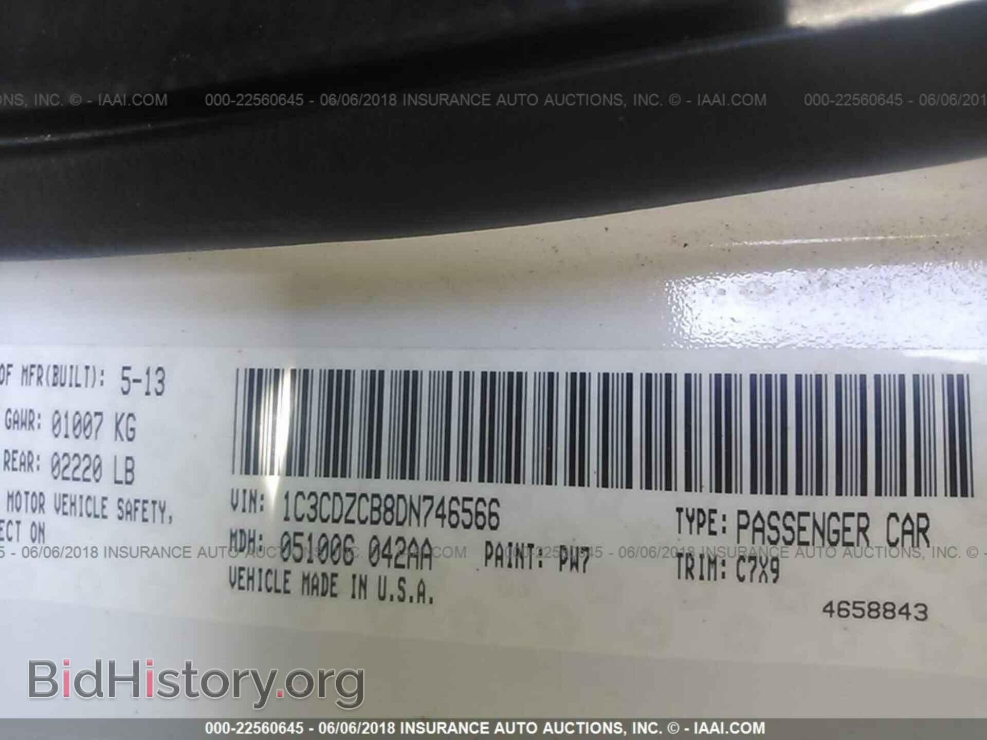 2013 Dodge Avenger - VIN: 1C3CDZCB8DN746566 - Photo 8