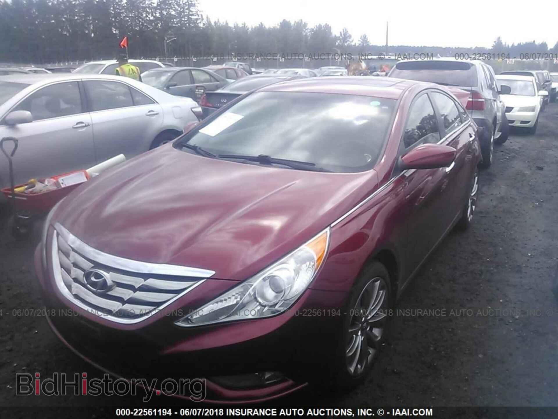 2012 Hyundai Sonata - VIN: 5NPEC4AB8CH368339 - Фото 2