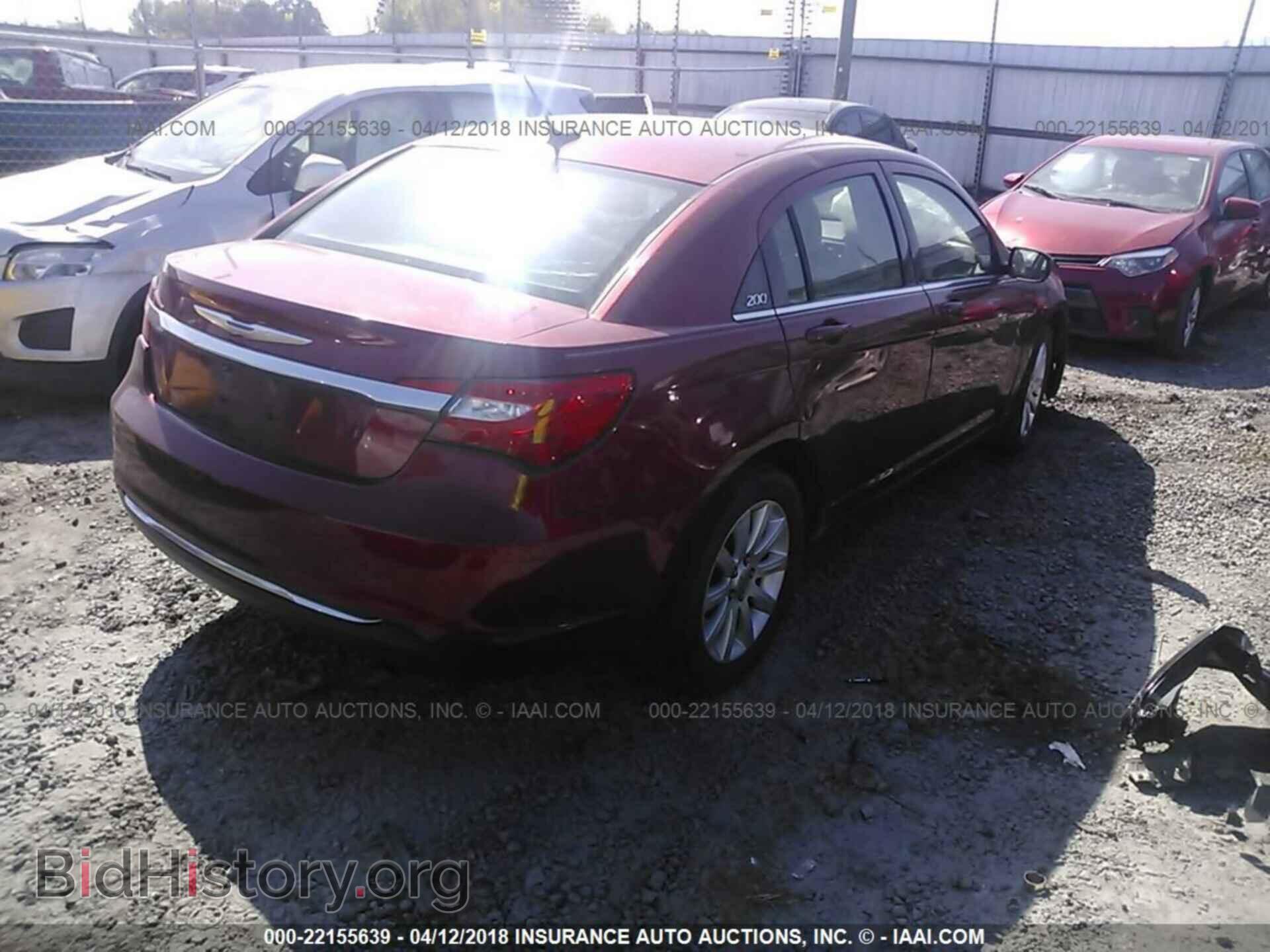2012 CHRYSLER 200 - VIN: 1C3CCBBBXCN140132 - Фото 4