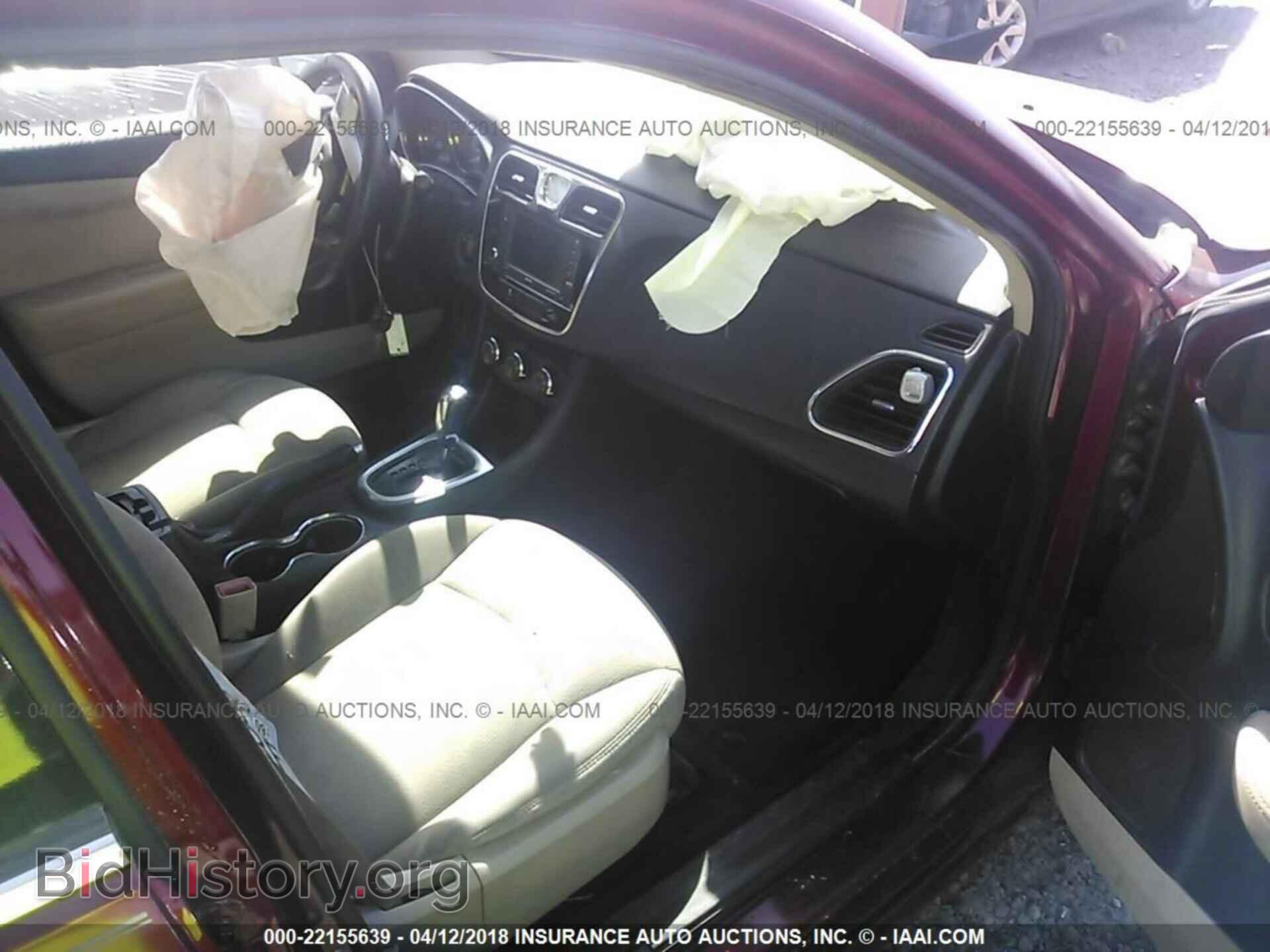 2012 CHRYSLER 200 - VIN: 1C3CCBBBXCN140132 - Фото 5