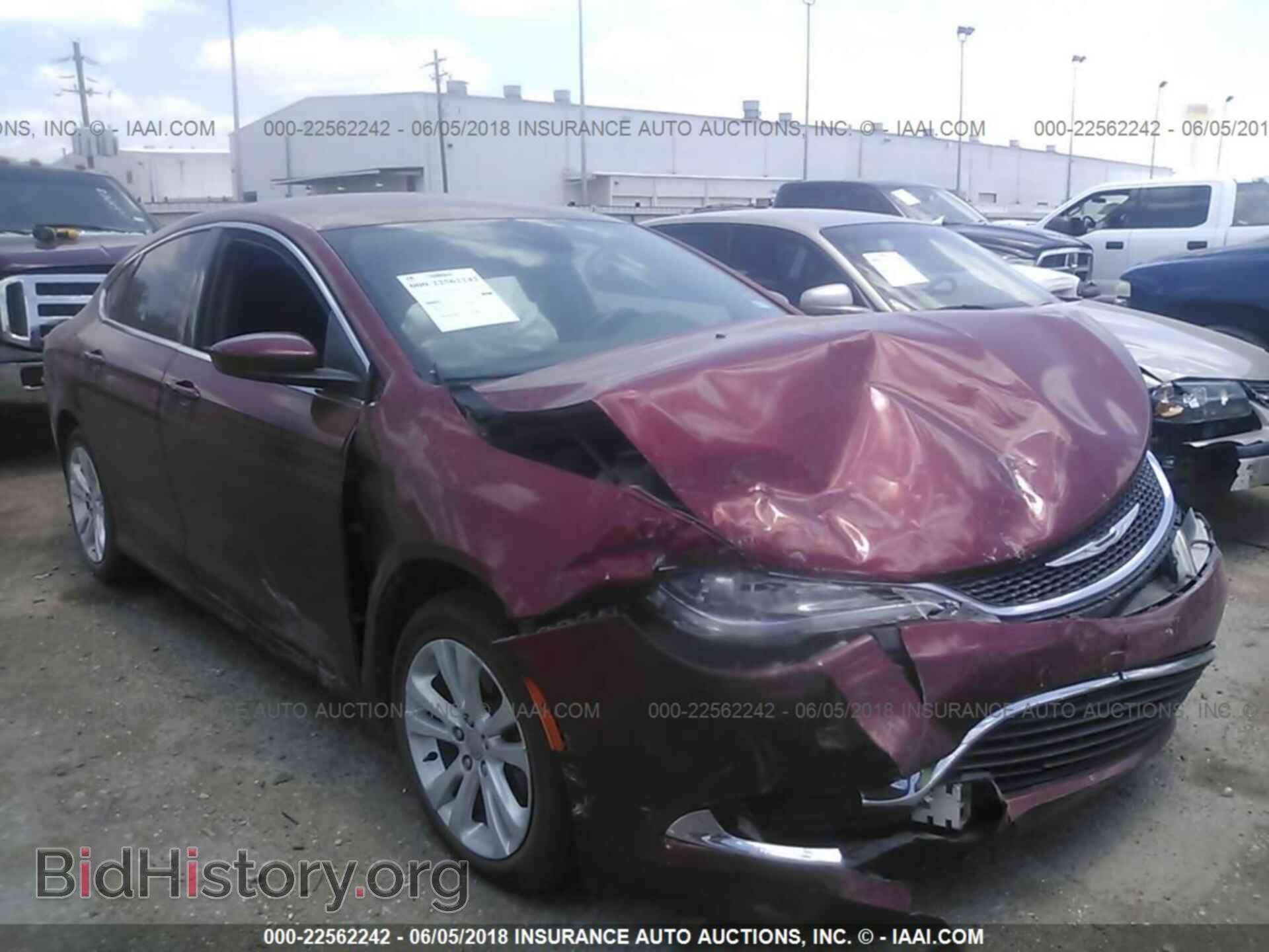 Photo 1C3CCCAB3FN652519 - Chrysler 200 2015