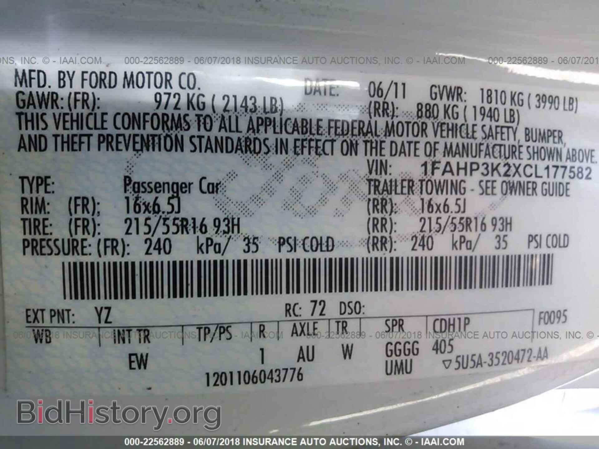 2012 Ford Focus - VIN: 1FAHP3K2XCL177582 - Photo 9