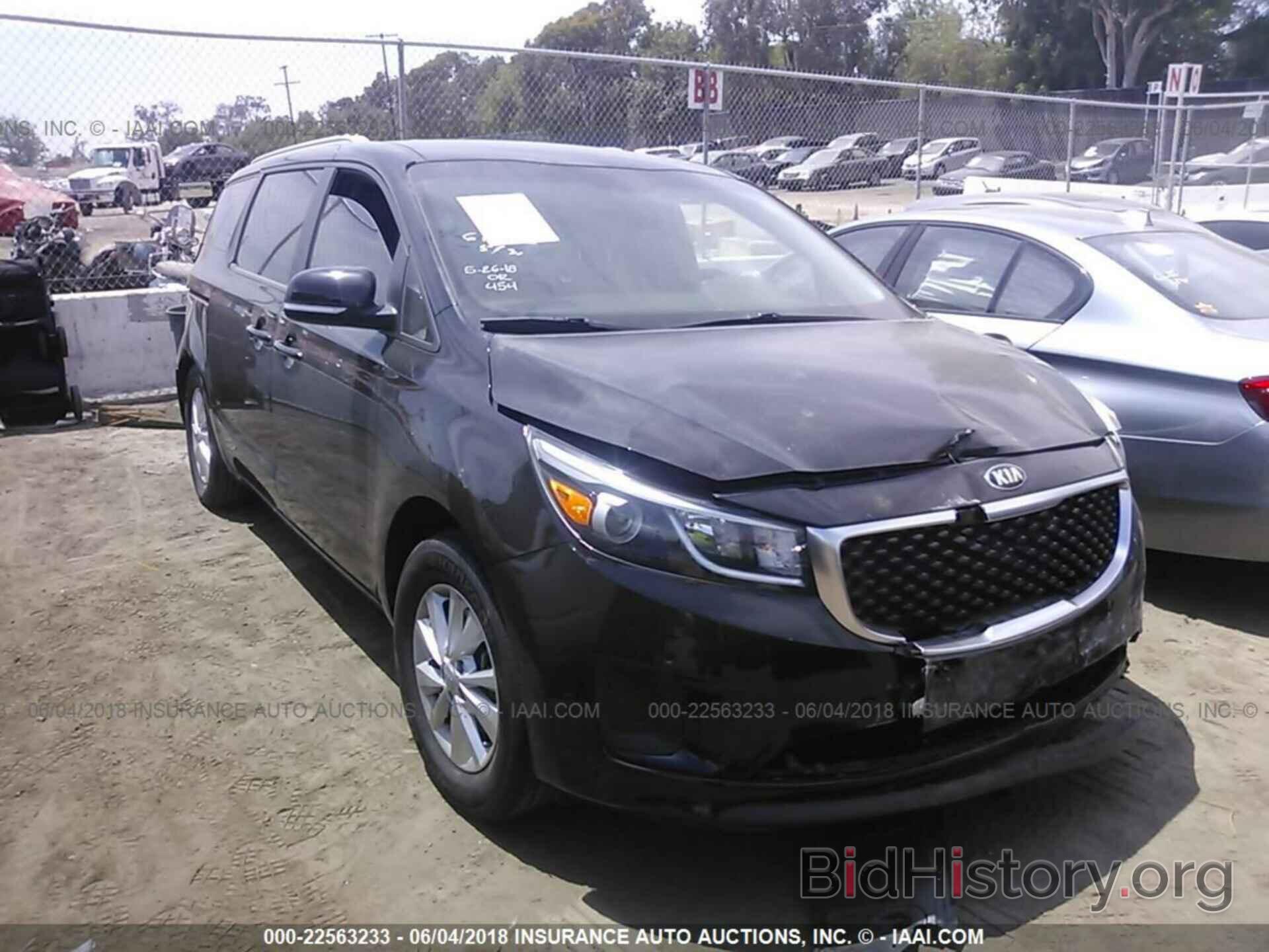 Photo KNDMB5C12G6213293 - Kia Sedona 2016