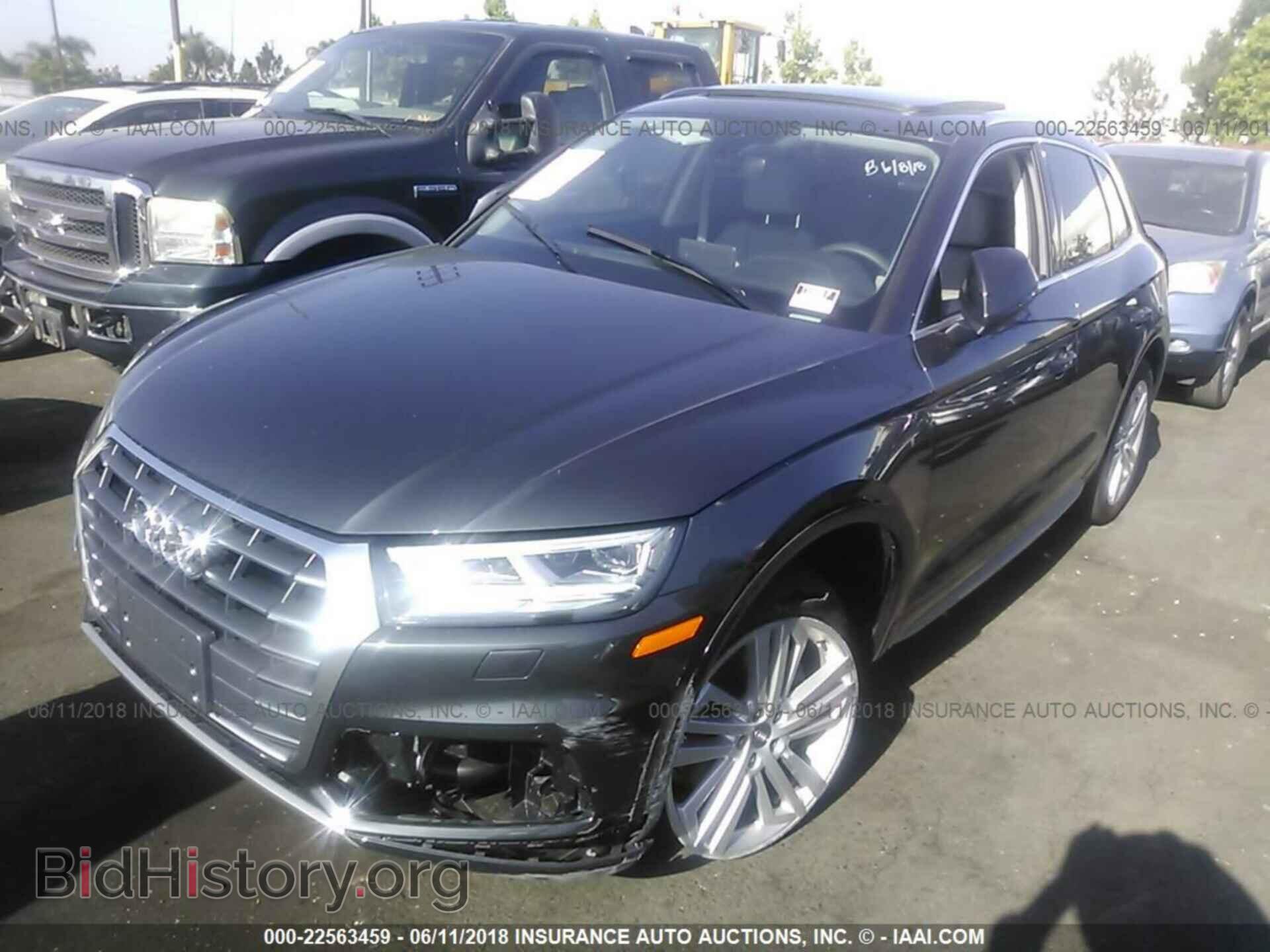 2018 Audi Q5 - VIN: WA1BNAFY1J2107121 - Фото 2