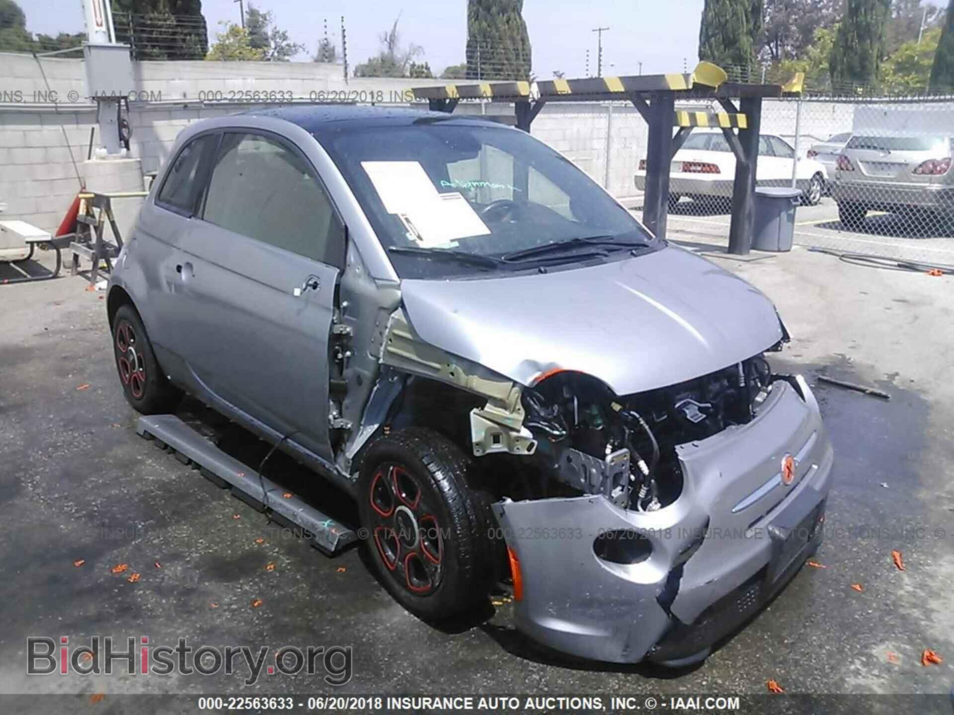 Photo 3C3CFFGE5FT721480 - Fiat 500 2015