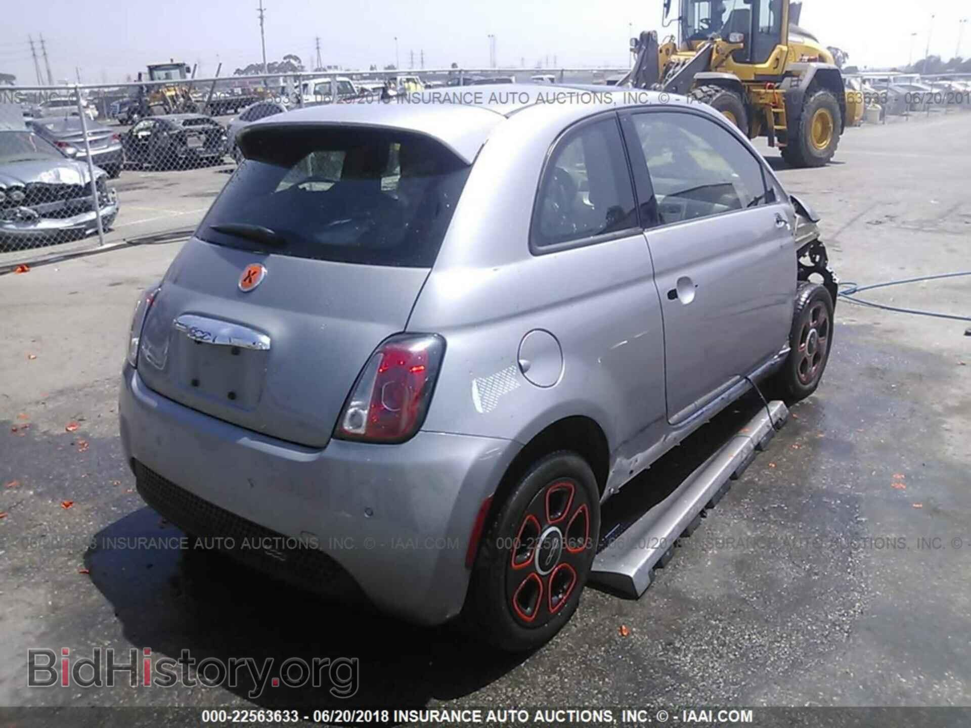2015 Fiat 500 - VIN: 3C3CFFGE5FT721480 - Фото 4