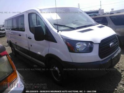 2015 Ford TRANSIT, white — VIN 1FBZX2ZM8FKB23566, IAAI