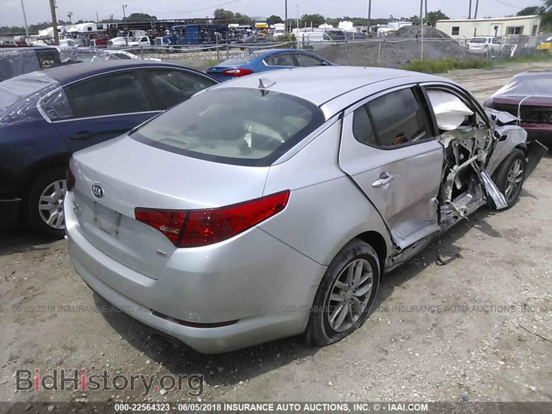 2013 Kia Optima - VIN: KNAGM4A76D5367514 - Фото 4