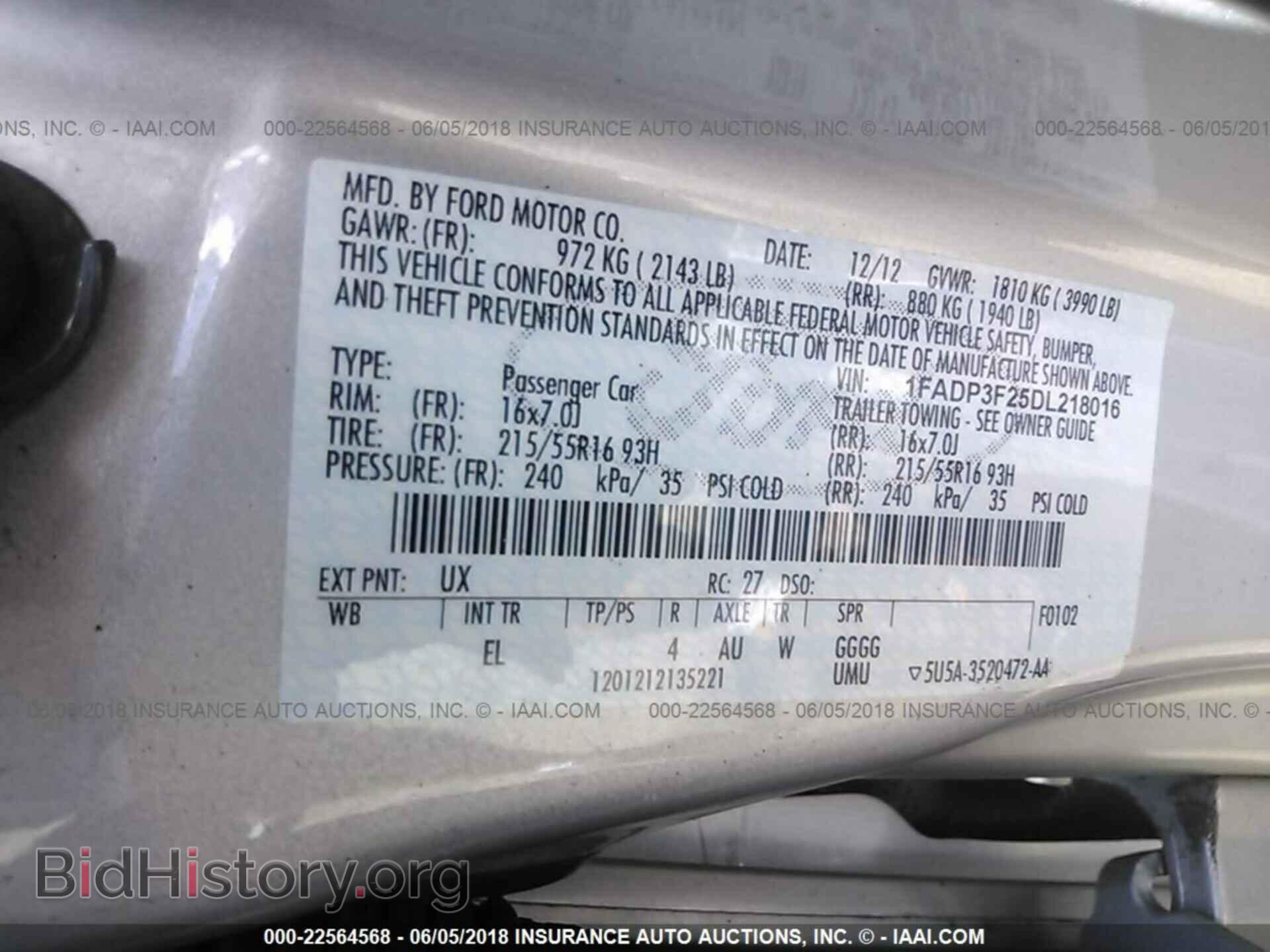 2013 Ford Focus - VIN: 1FADP3F25DL218016 - Photo 9