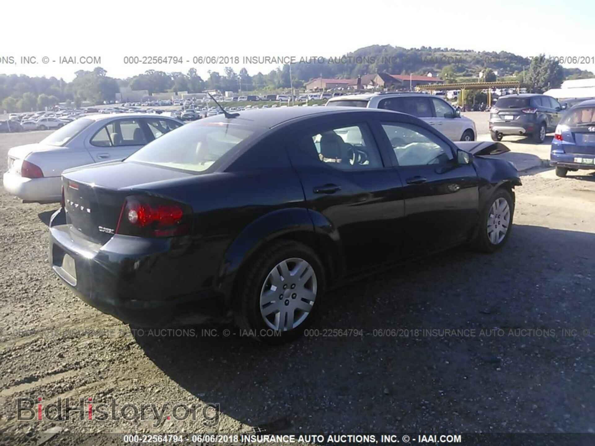 2012 Dodge Avenger - VIN: 1C3CDZAB2CN227692 - Фото 4