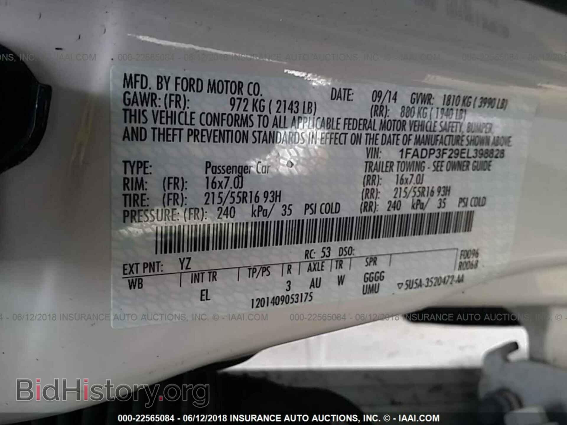 2014 Ford Focus - VIN: 1FADP3F29EL398828 - Photo 9