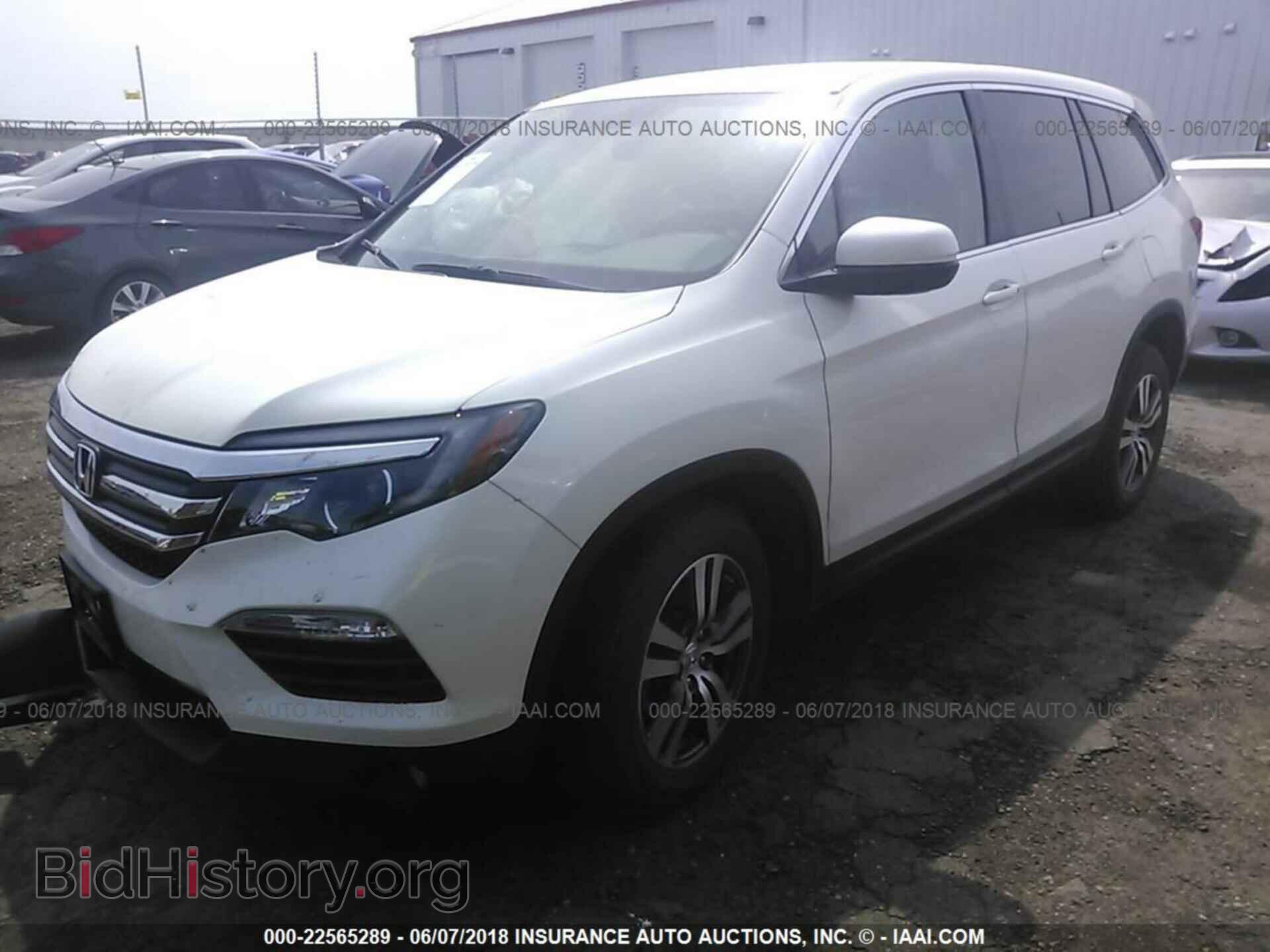 2016 Honda Pilot - VIN: 5FNYF6H33GB028504 - Фото 2