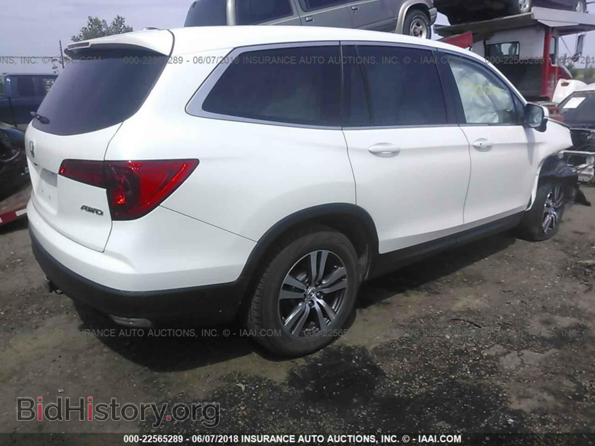 2016 Honda Pilot - VIN: 5FNYF6H33GB028504 - Фото 4