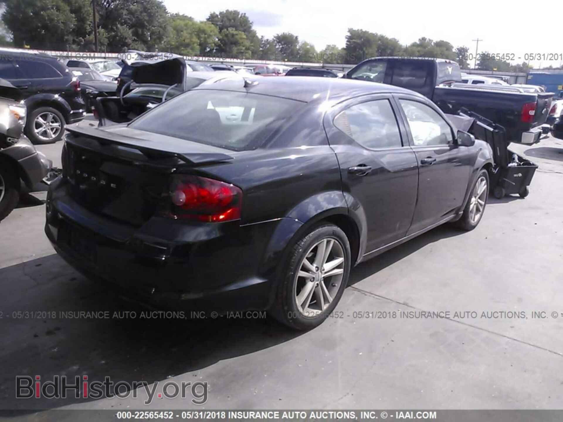 2013 Dodge Avenger - VIN: 1C3CDZAG9DN581271 - Фото 4