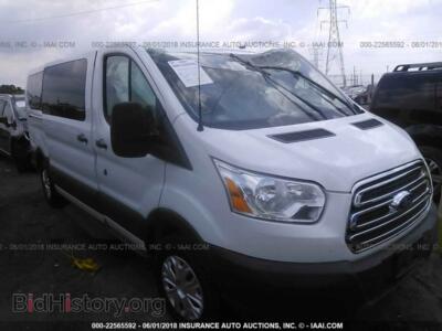 2017 Ford TRANSIT, белый — VIN 1FBZX2YM9HKB02195, IAAI