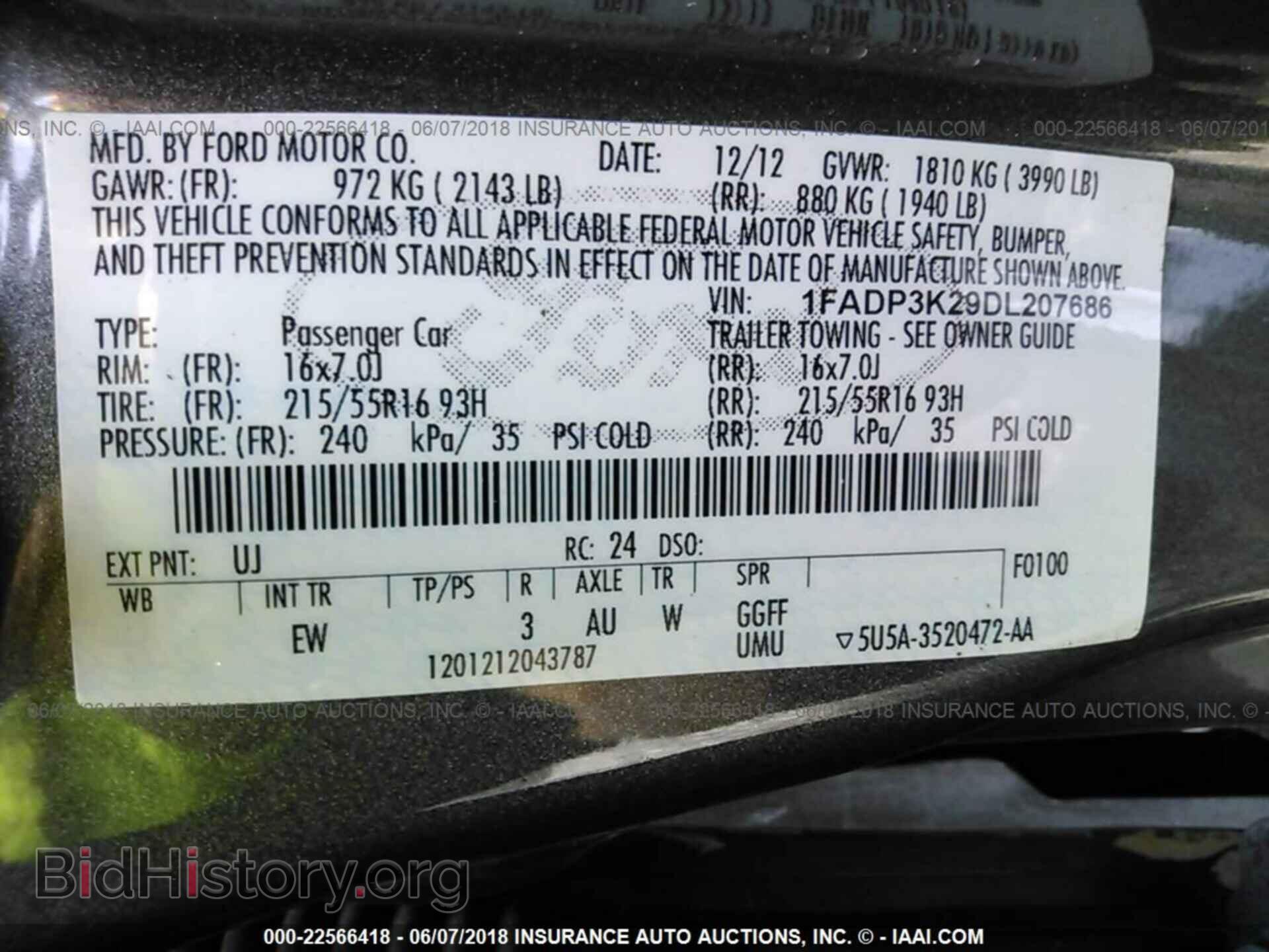 2013 Ford Focus - VIN: 1FADP3K29DL207686 - Photo 9