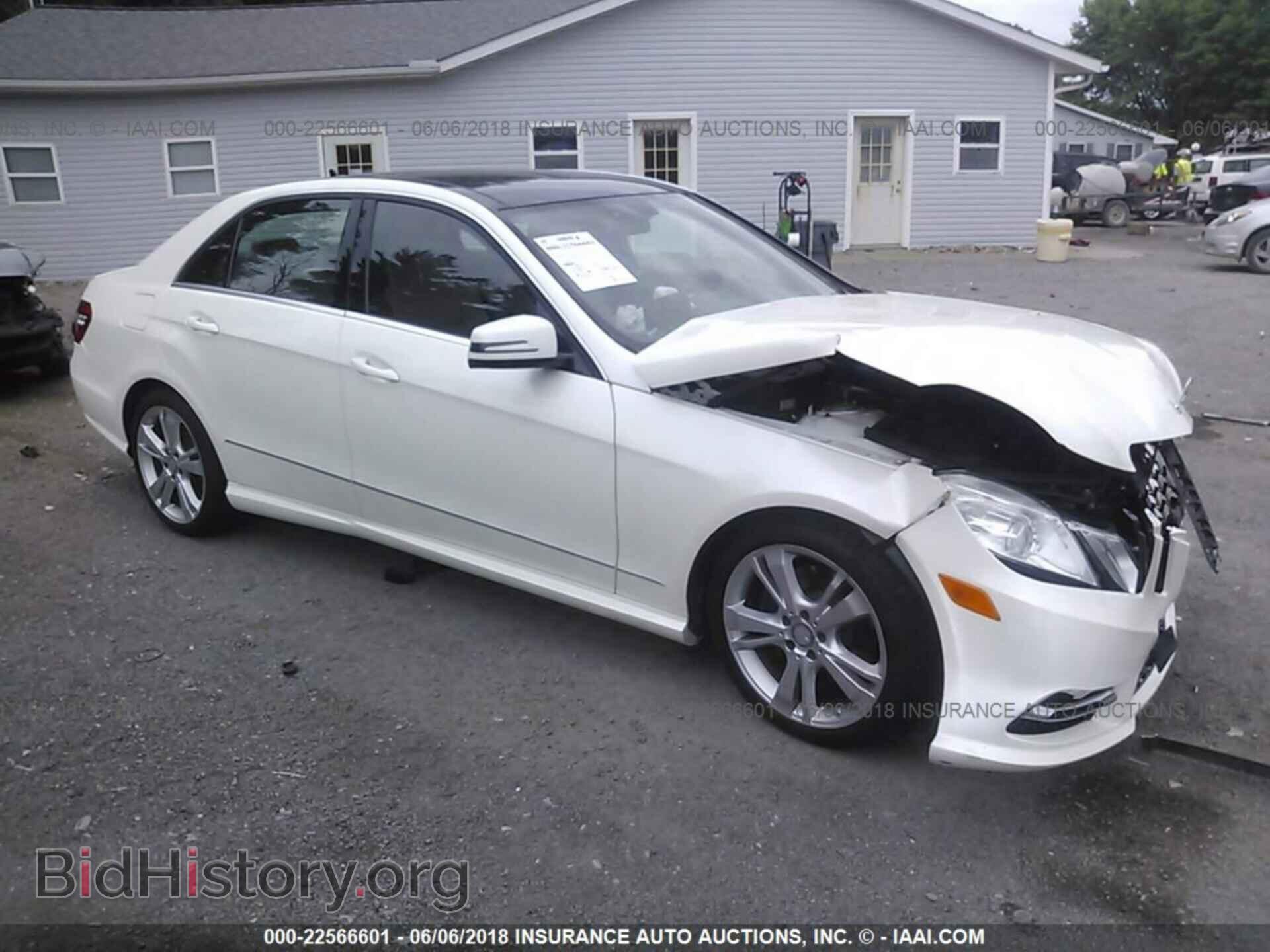 Photo WDDHF8JB5DA754355 - Mercedes-benz E 2013