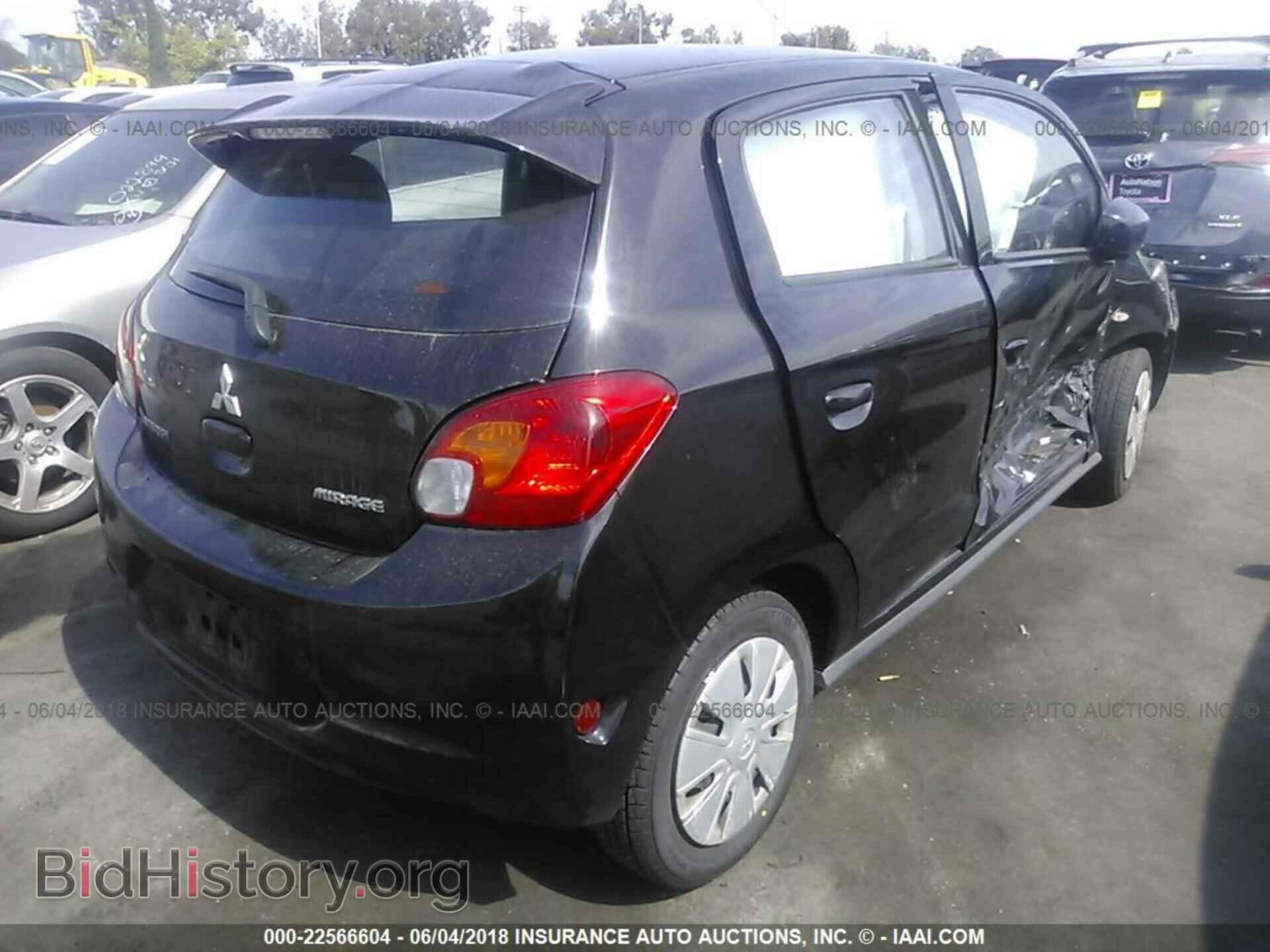 2014 Mitsubishi Mirage - VIN: ML32A3HJ4EH007243 - Фото 4