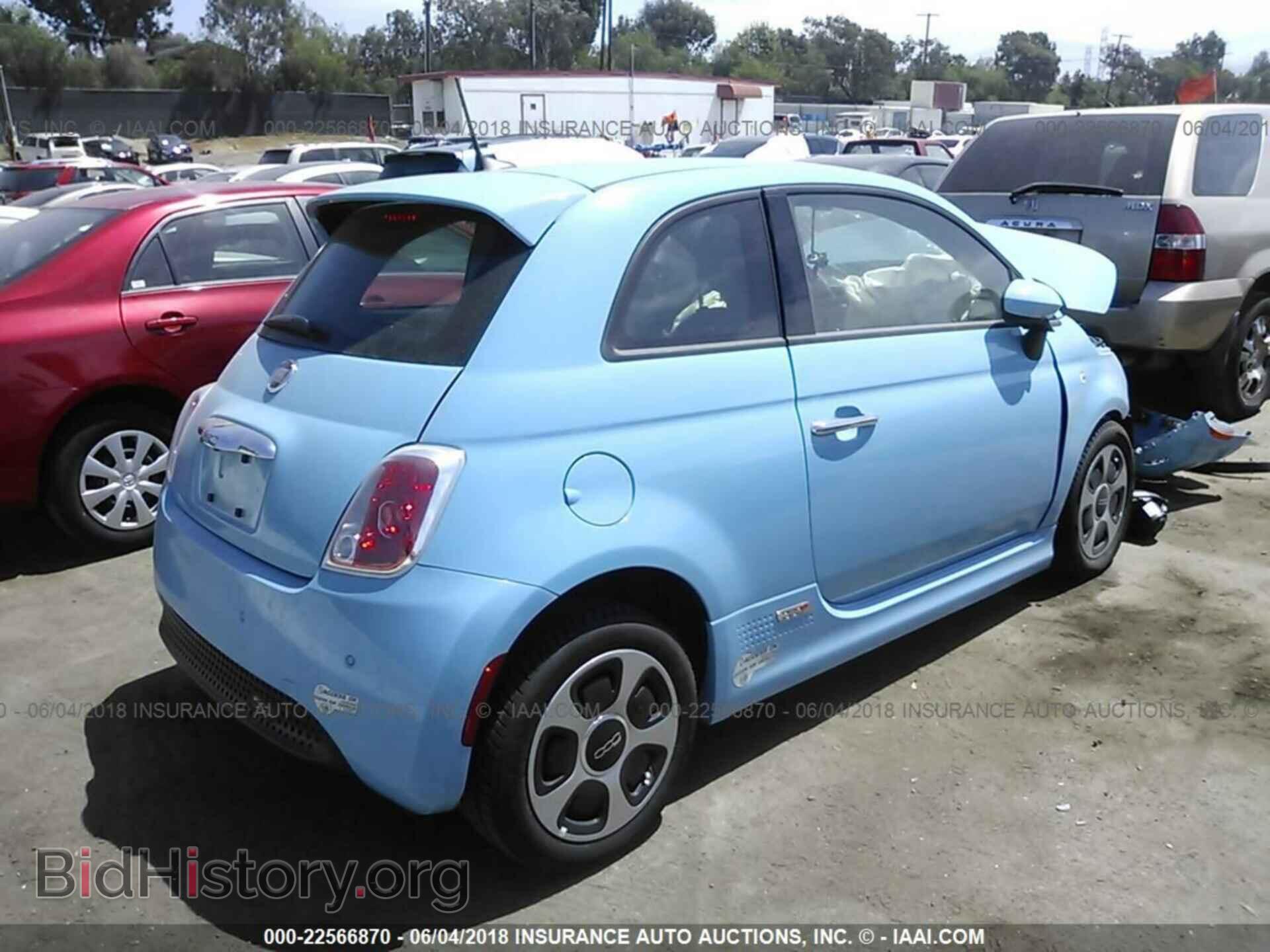 2017 Fiat 500 - VIN: 3C3CFFGE6HT697760 - Фото 4