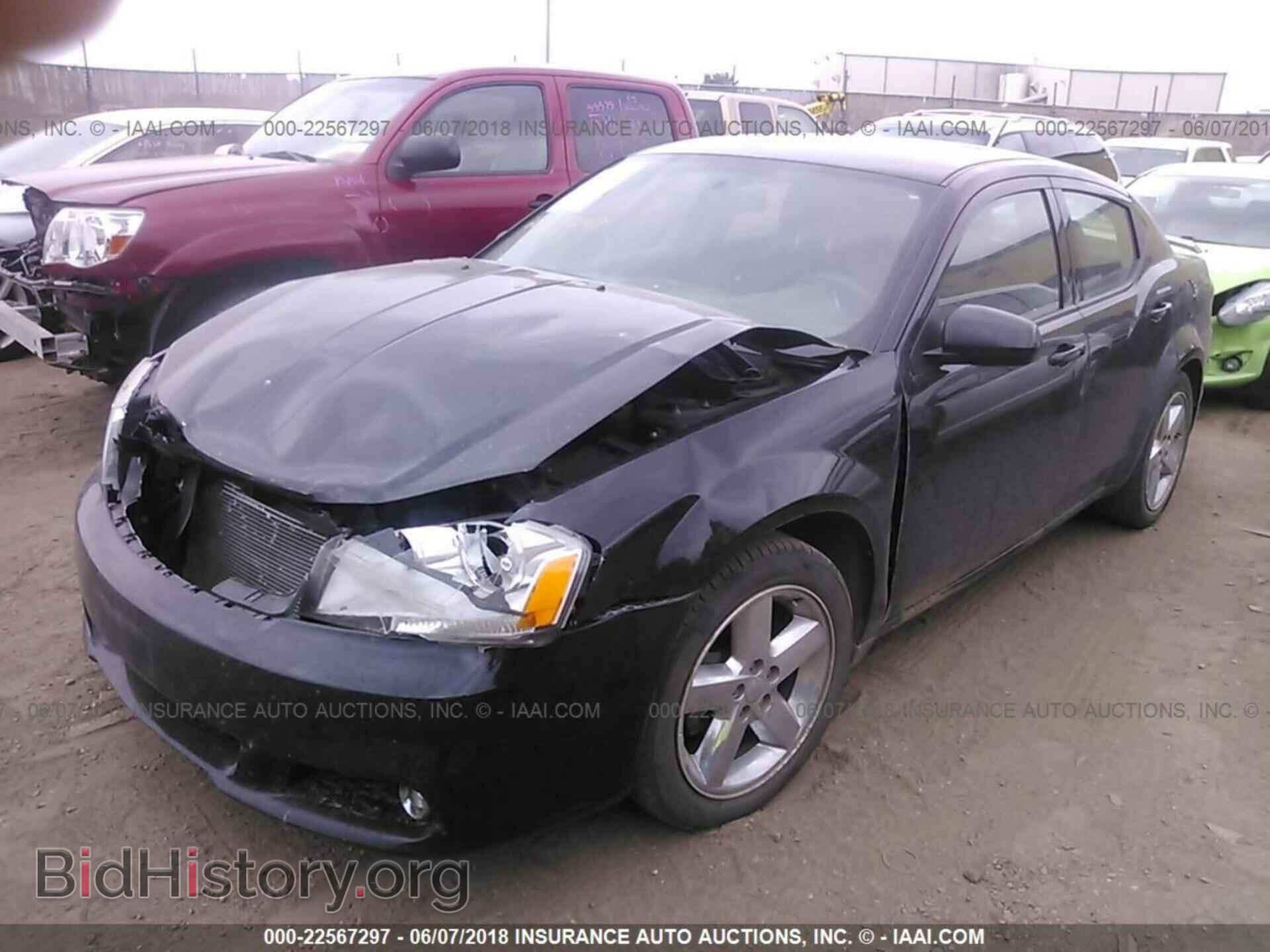 2012 Dodge Avenger - VIN: 1C3CDZEG0CN315744 - Фото 2